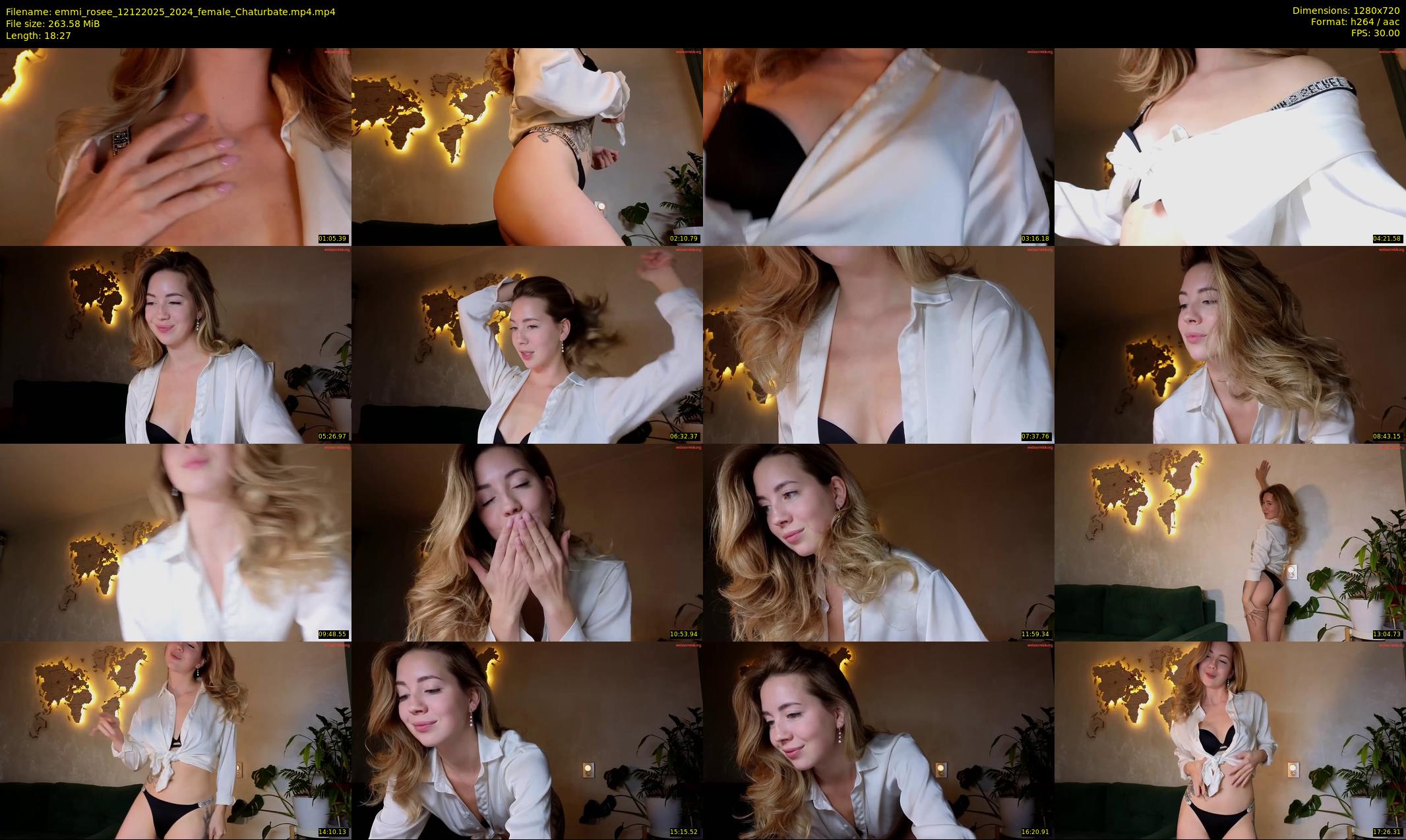 emmi_rosee — 19 minute Chaturbate female cam show recording, 720p, Dec 12, 2025