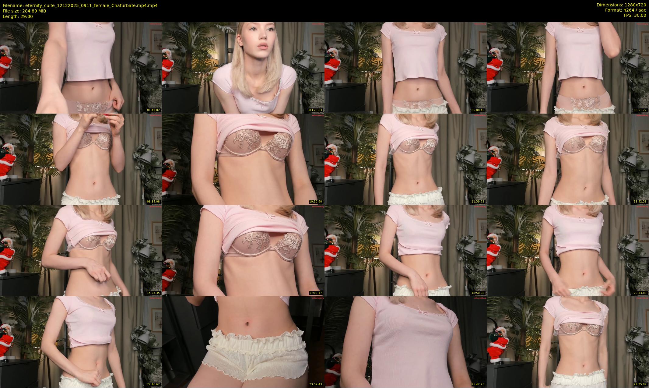 eternity_cuite — 29 minute Chaturbate female cam show recording, 720p, Dec 12, 2025