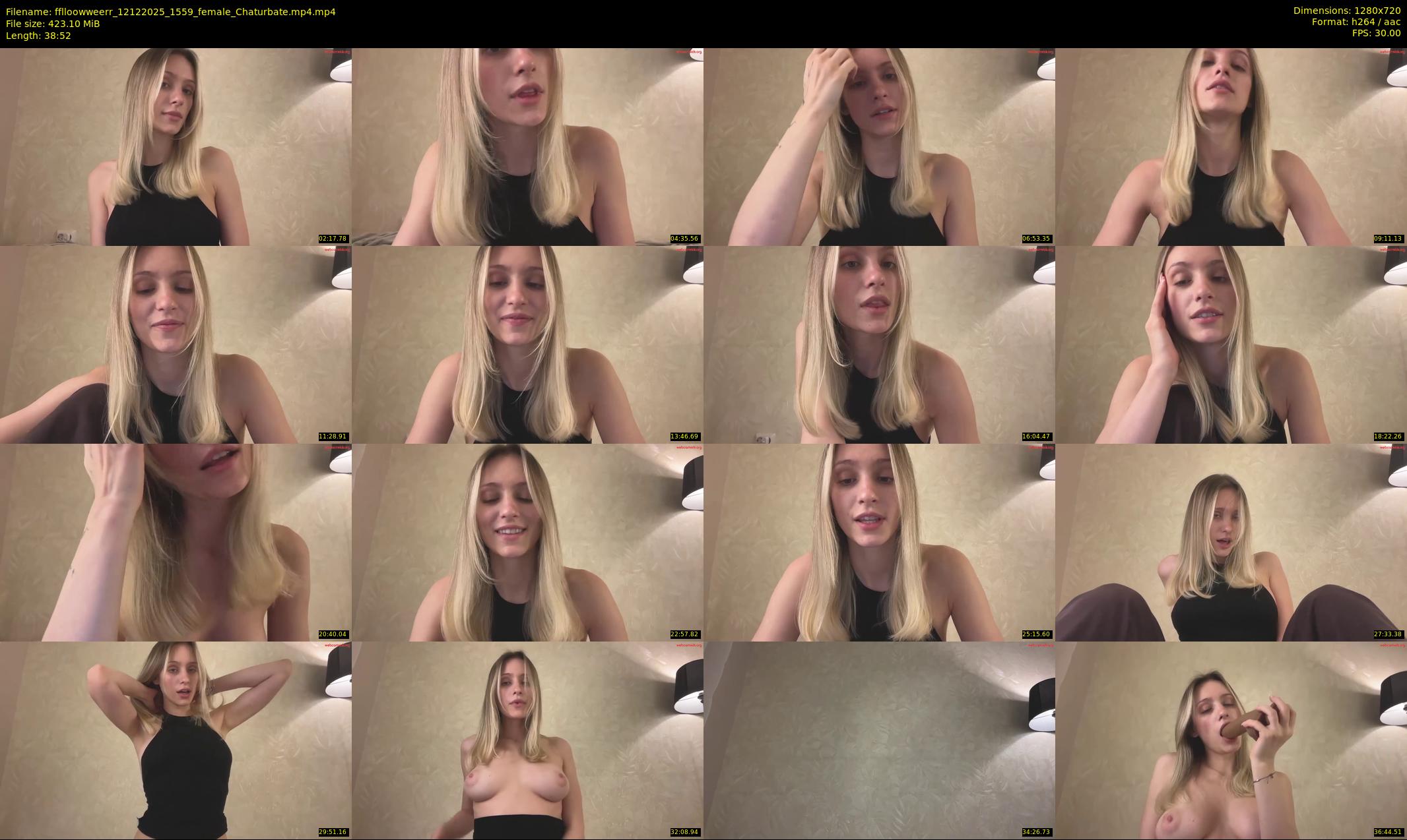 fflloowweerr — 39 minute Chaturbate couple cam show recording, 720p, Dec 12, 2025
