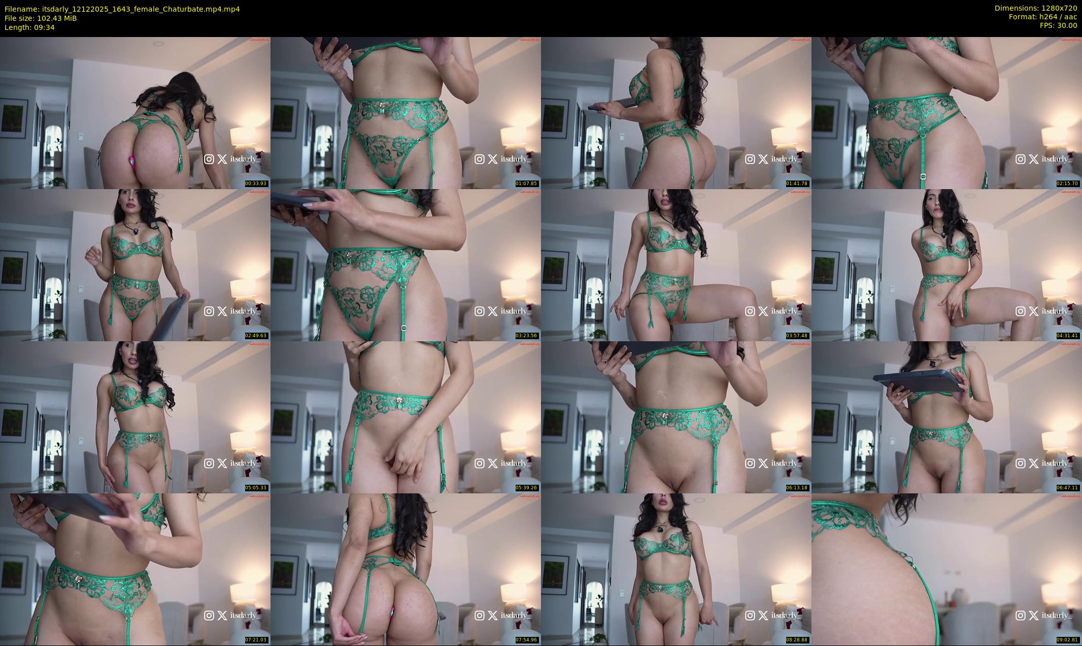 itsdarly — 10 minute Chaturbate female cam show recording, 720p, Dec 12, 2025