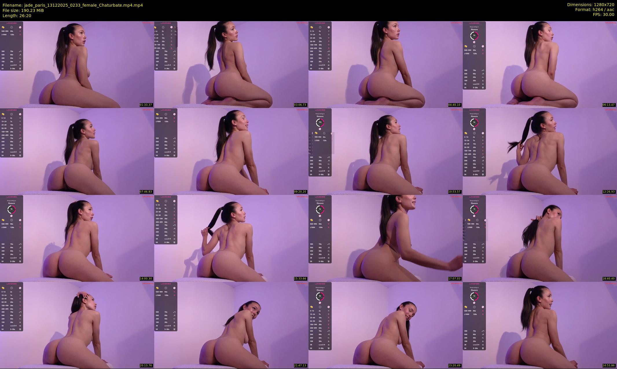 jade_paris — 27 minute Chaturbate female cam show recording, 720p, Dec 13, 2025