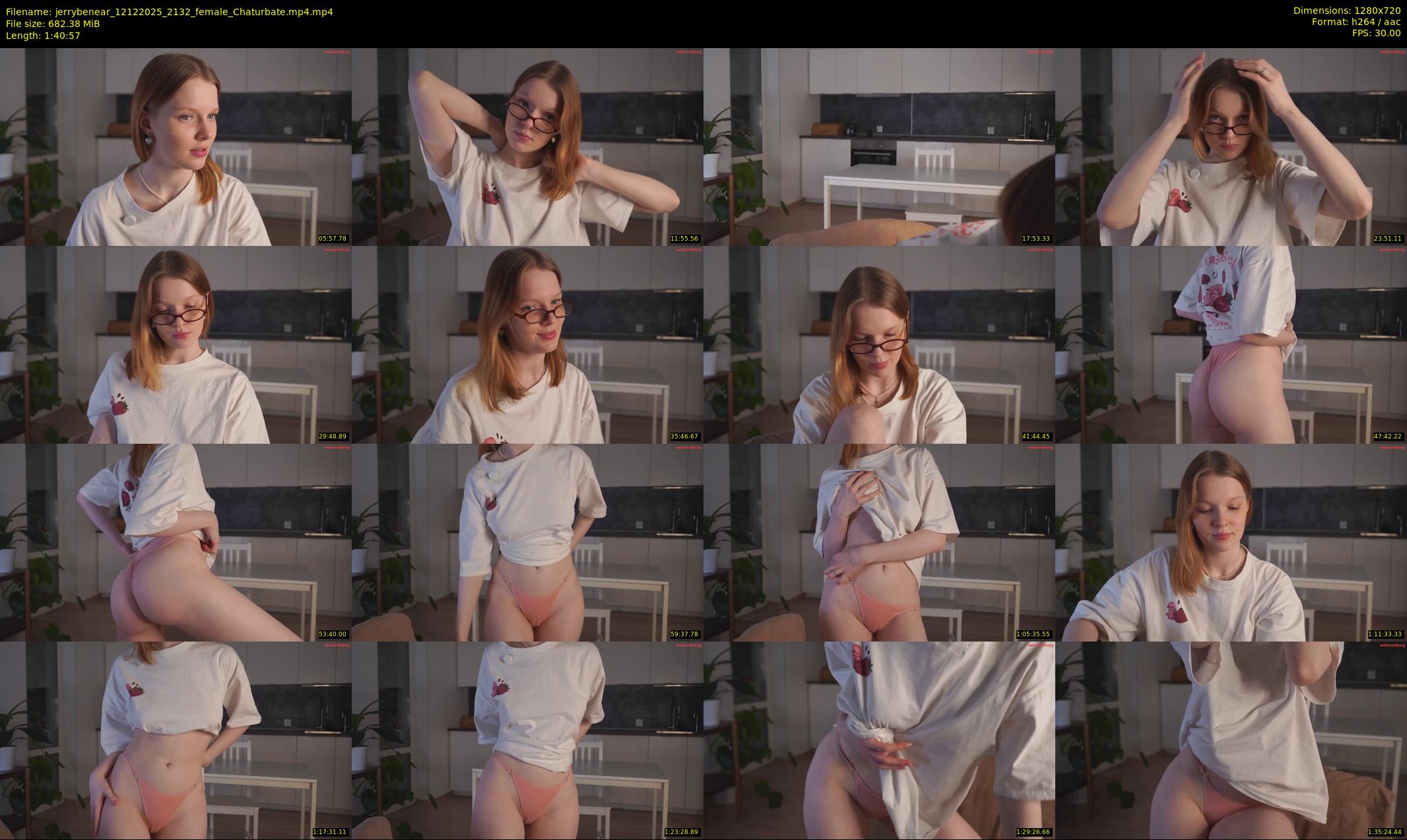 jerrybenear — 101 minute Chaturbate female cam show recording, 720p, Dec 12, 2025