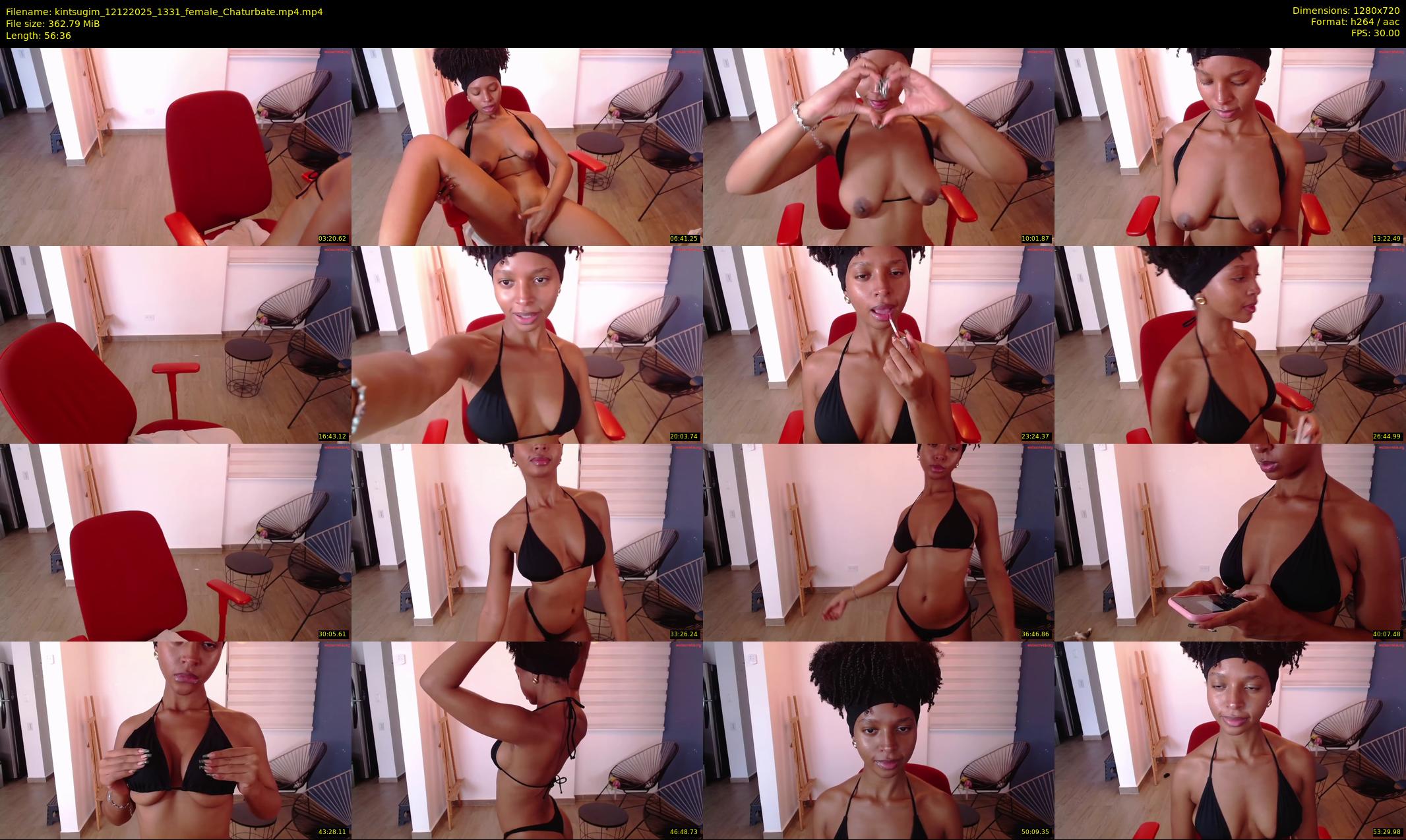 kintsugim — 57 minute Chaturbate female cam show recording, 720p, Dec 12, 2025