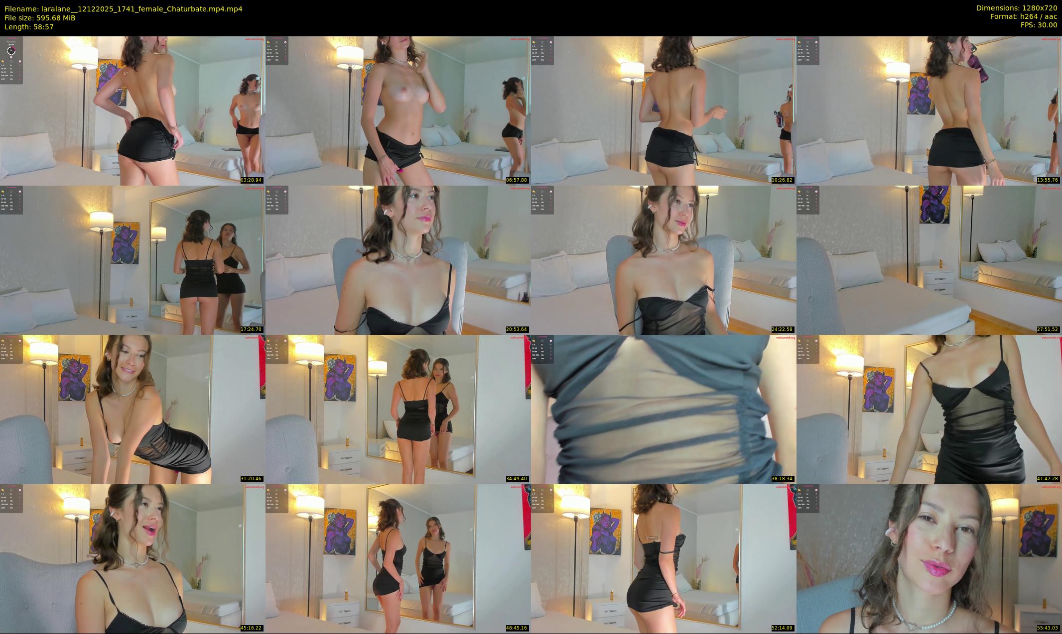 laralane_ — 59 minute Chaturbate female cam show recording, 720p, Dec 12, 2025