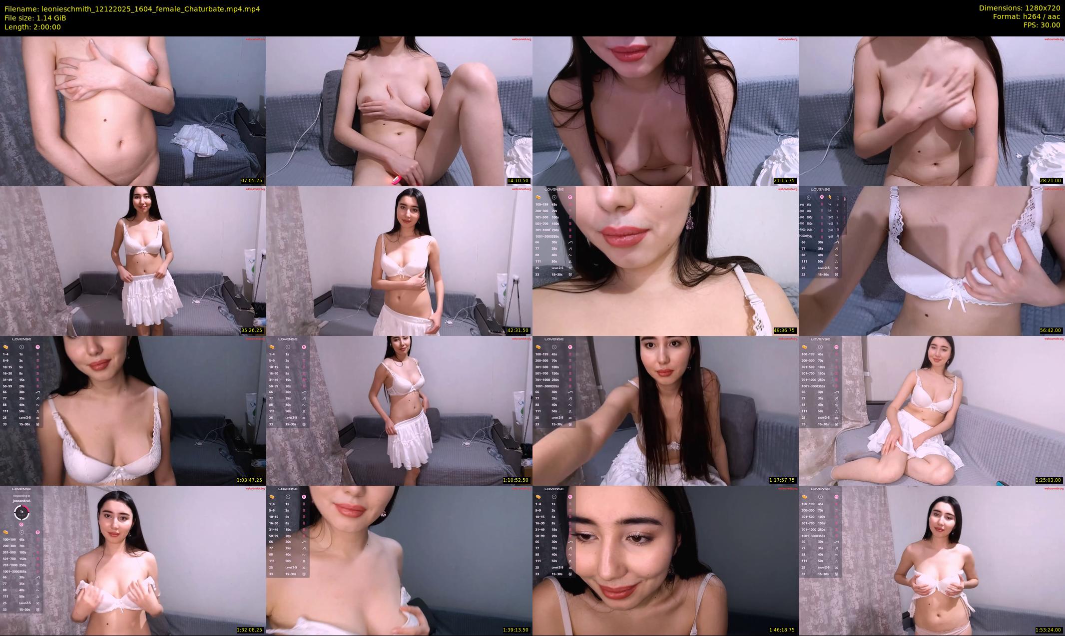 leonieschmith — 120 minute Chaturbate female cam show recording, 720p, Dec 12, 2025
