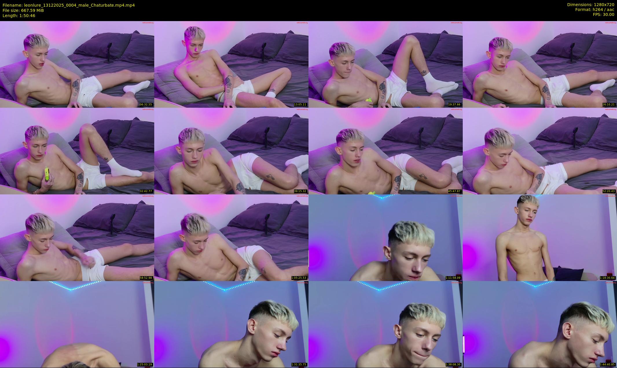 leonlure — 111 minute Chaturbate male cam show recording, 720p, Dec 13, 2025