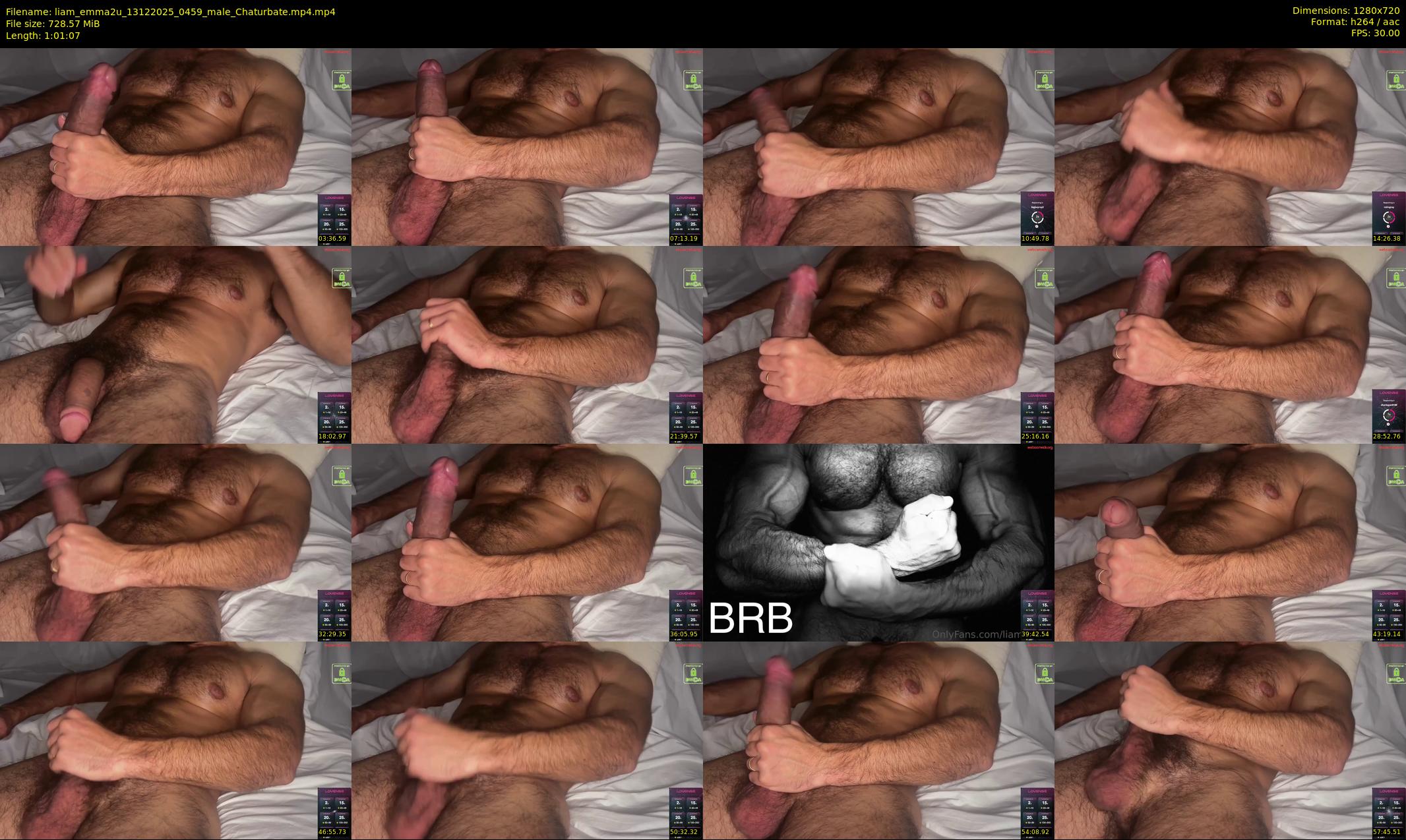 liam_emma2u — 62 minute Chaturbate male cam show recording, 720p, Dec 13, 2025