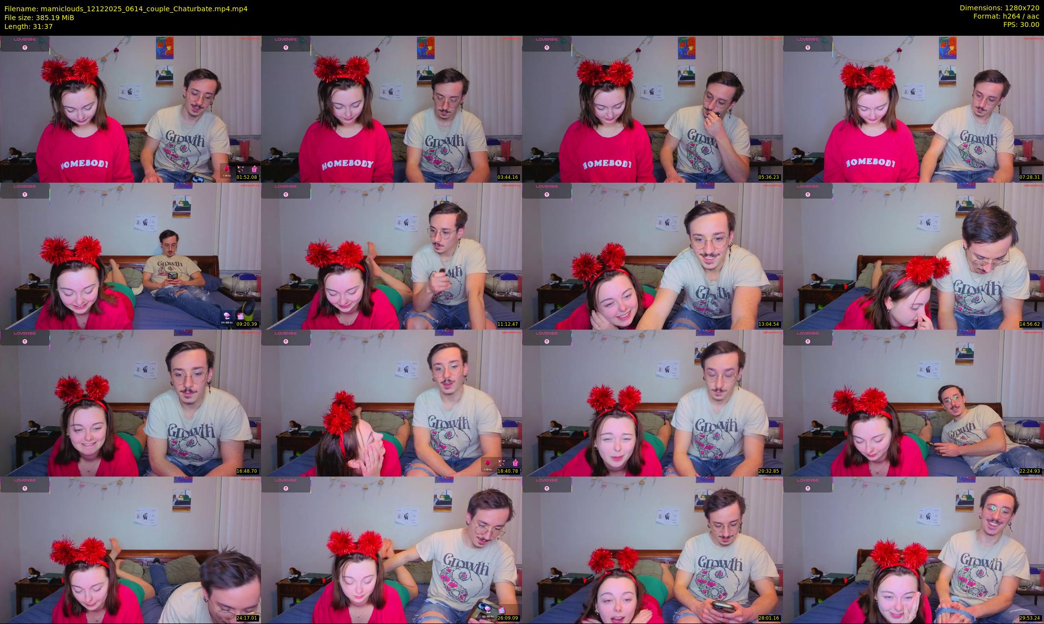 mamiclouds — 32 minute Chaturbate female cam show recording, 720p, Dec 12, 2025