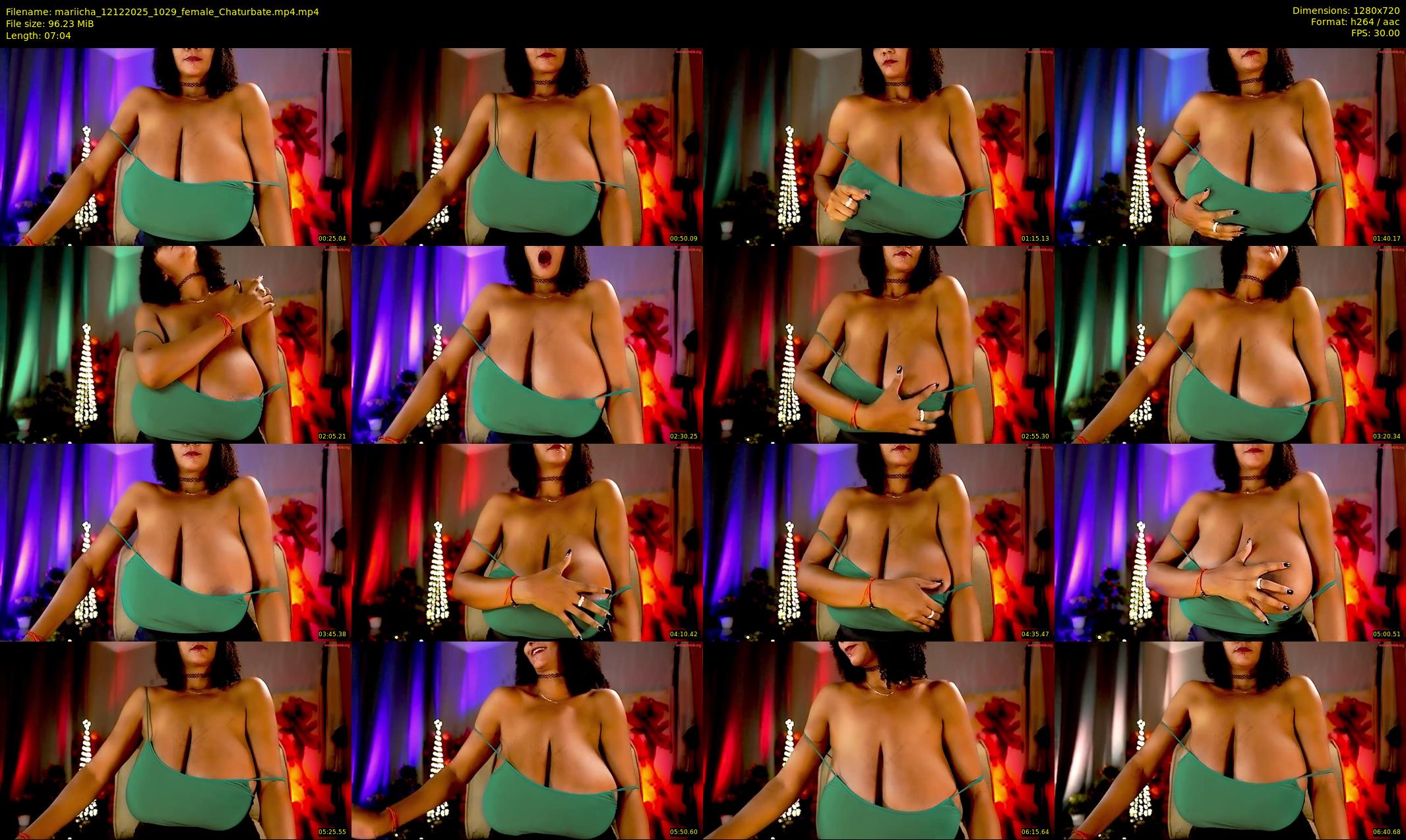 mariicha — 8 minute Chaturbate female cam show recording, 720p, Dec 12, 2025