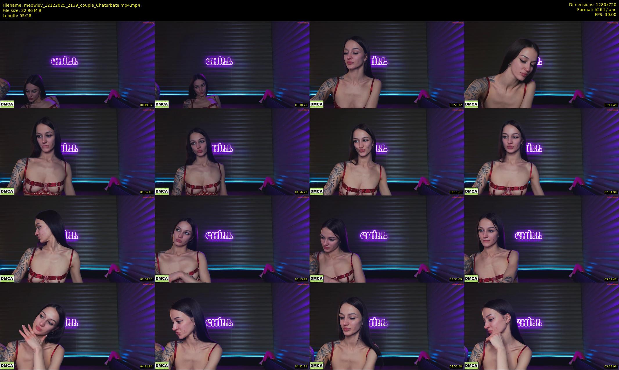 meowluv — 6 minute Chaturbate couple cam show recording, 720p, Dec 12, 2025