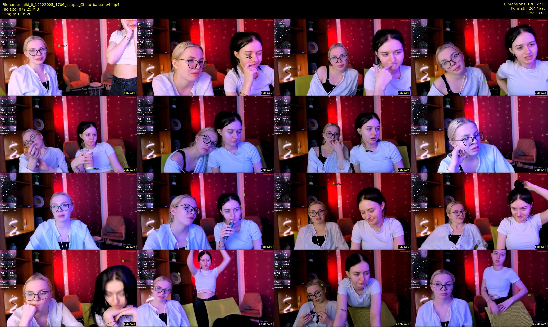 miki_ti — 77 minute Chaturbate female cam show recording, 720p, Dec 12, 2025