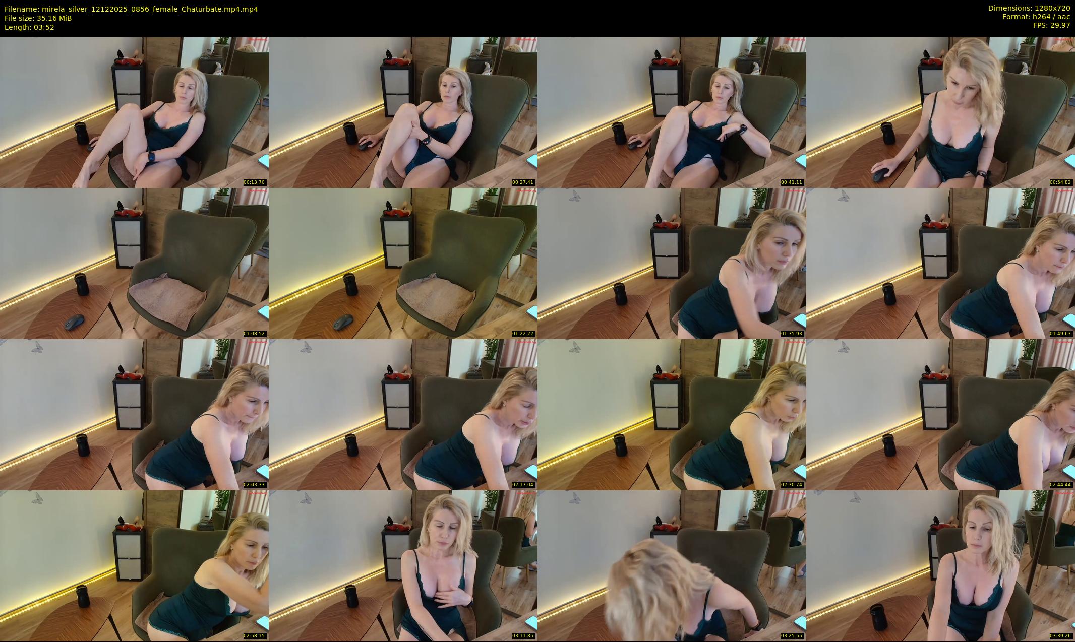 mirela_silver — 4 minute Chaturbate female cam show recording, 720p, Dec 12, 2025