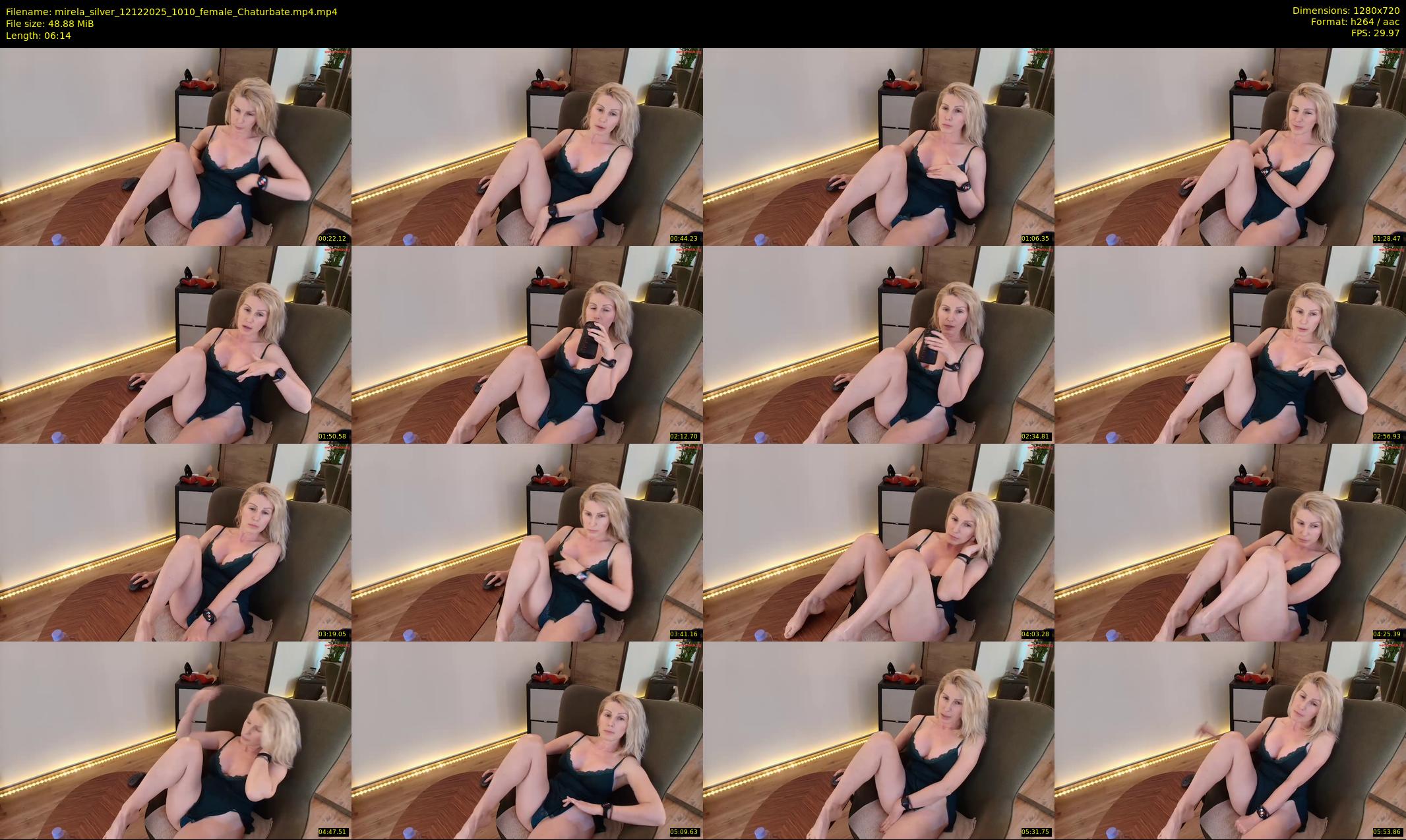 mirela_silver — 7 minute Chaturbate female cam show recording, 720p, Dec 12, 2025