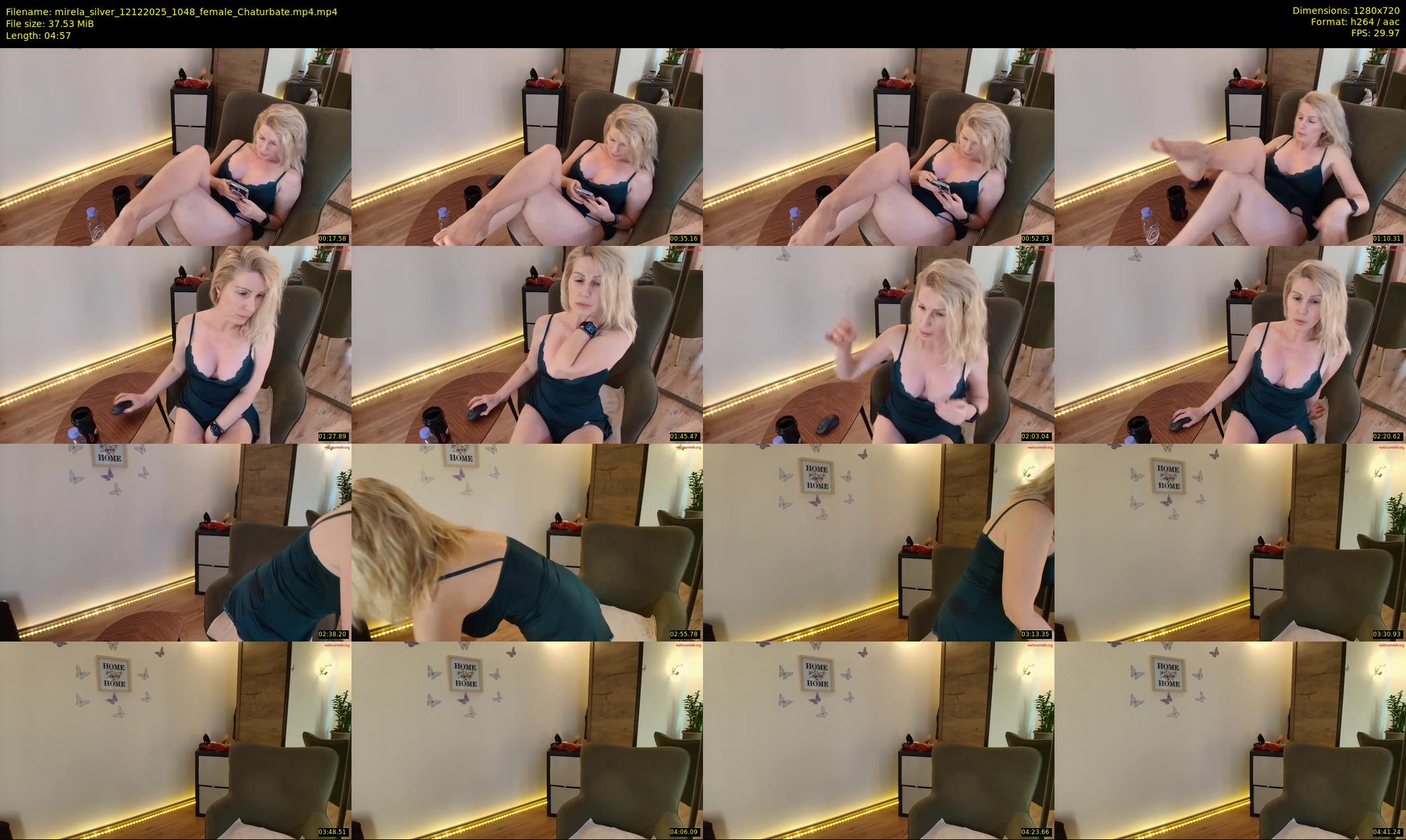 mirela_silver — 5 minute Chaturbate female cam show recording, 720p, Dec 12, 2025