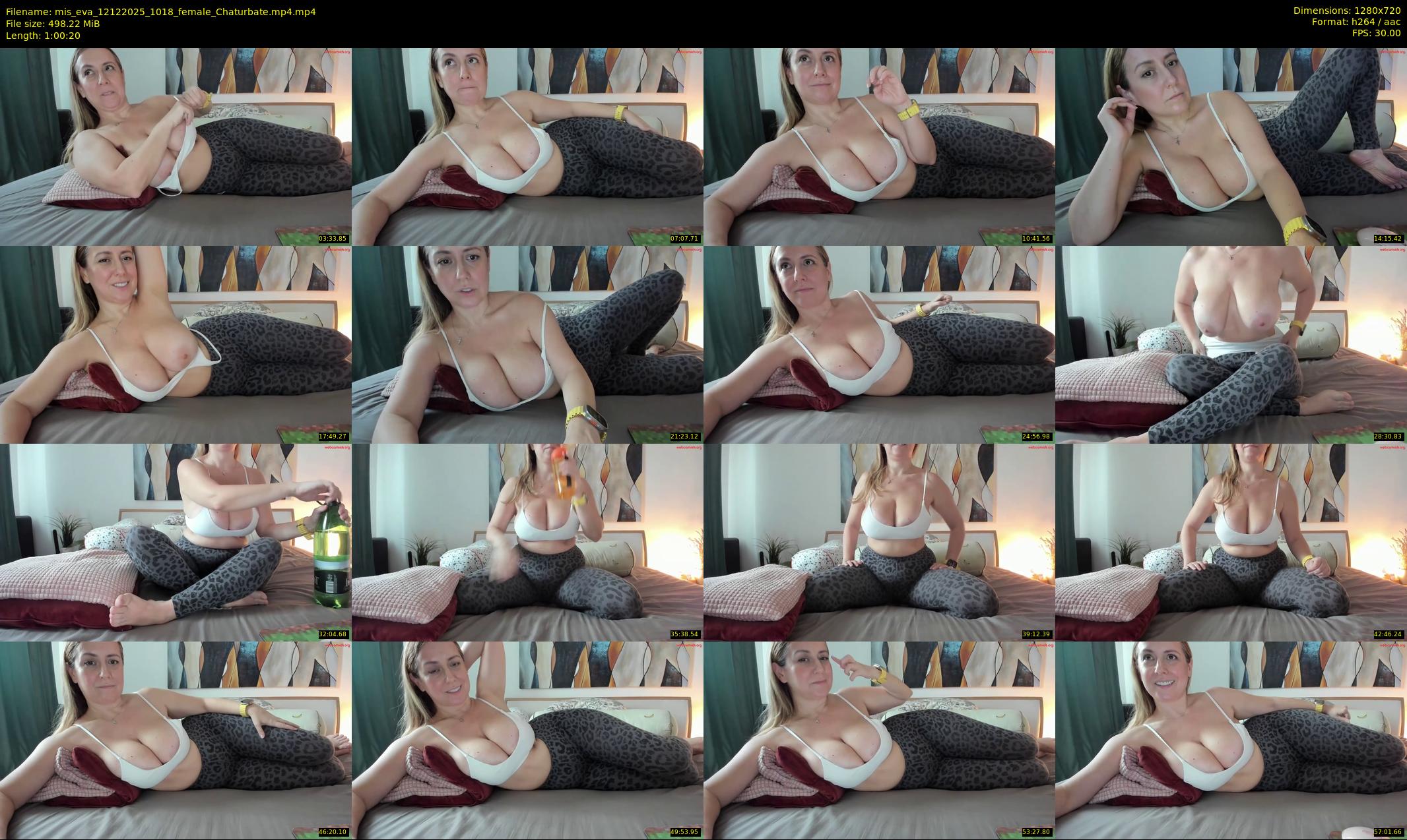 mis_eva — 61 minute Chaturbate female cam show recording, 720p, Dec 12, 2025