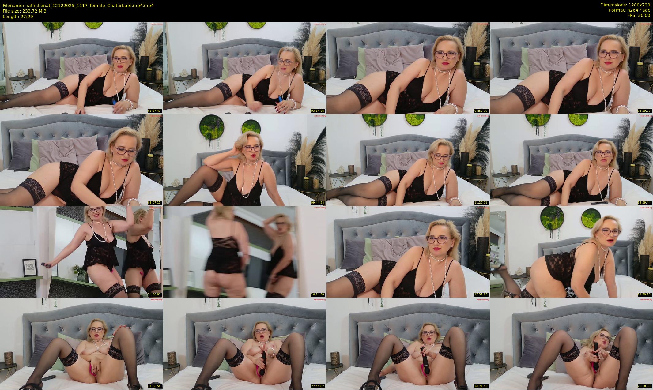 nathalienat — 28 minute Chaturbate female cam show recording, 720p, Dec 12, 2025
