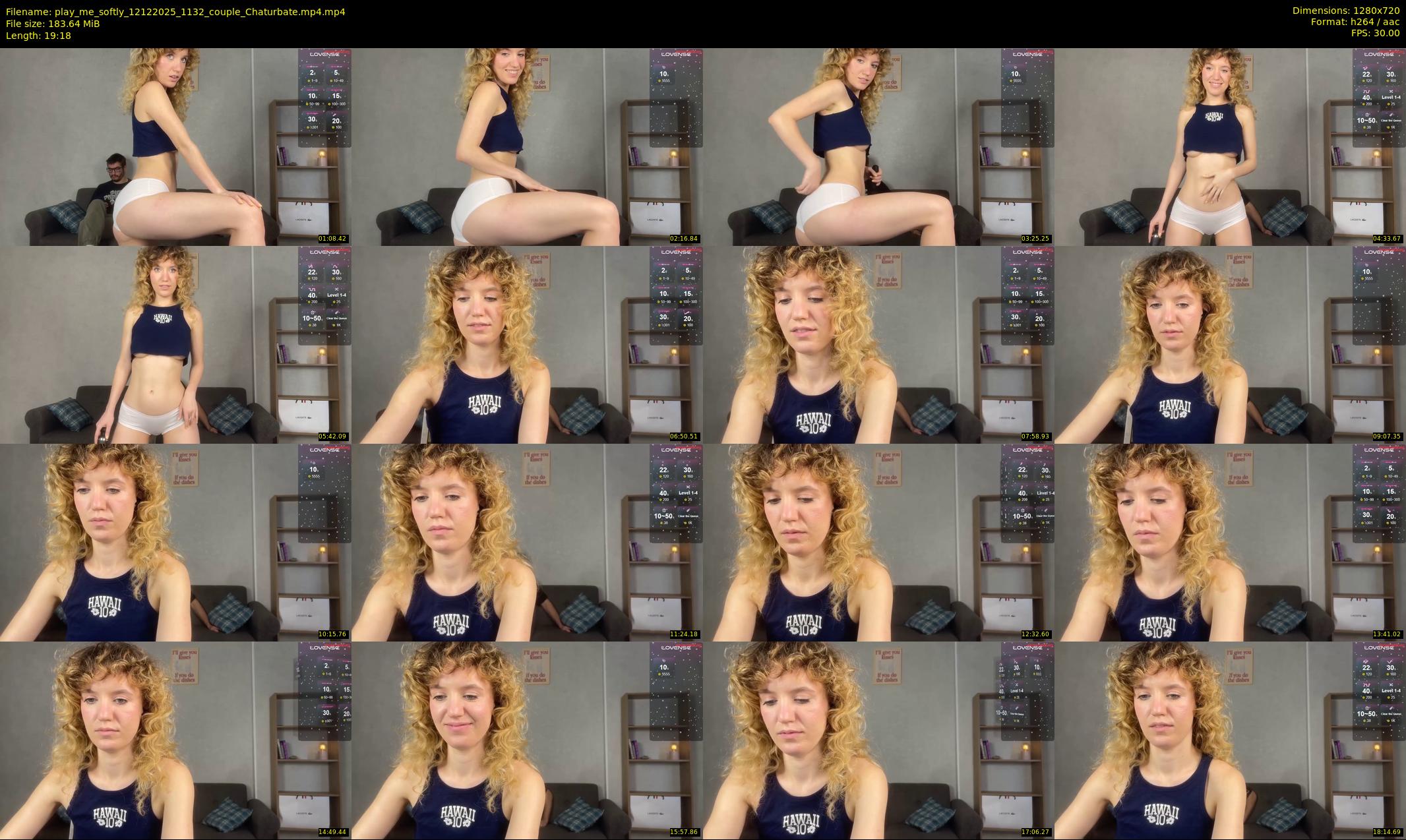 play_me_softly — 20 minute Chaturbate couple cam show recording, 720p, Dec 12, 2025