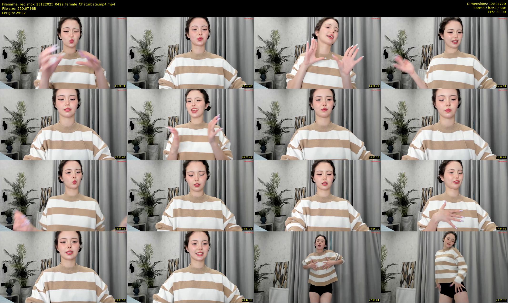red_mok — 26 minute Chaturbate female cam show recording, 720p, Dec 13, 2025