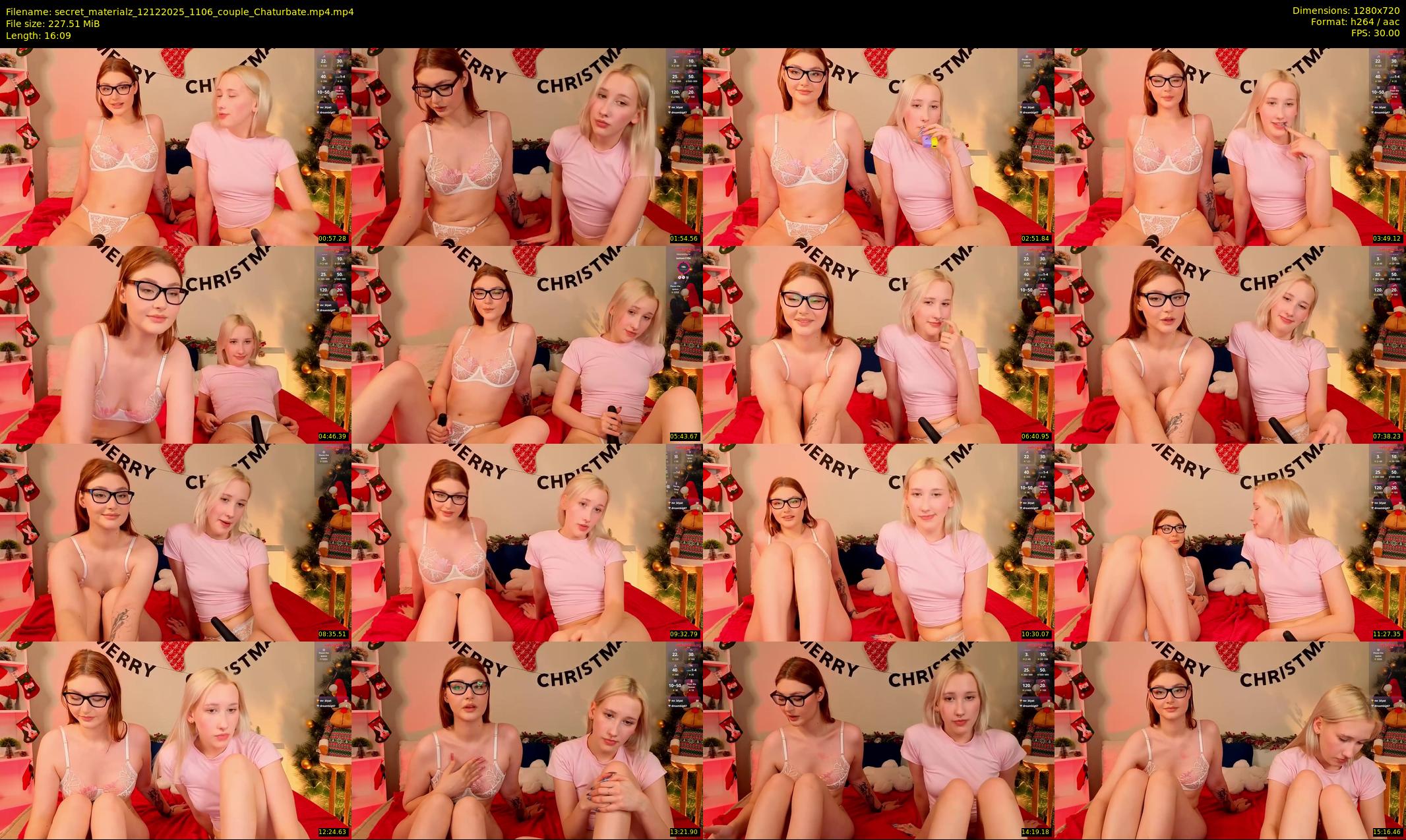 secret_materialz — 17 minute Chaturbate couple cam show recording, 720p, Dec 12, 2025