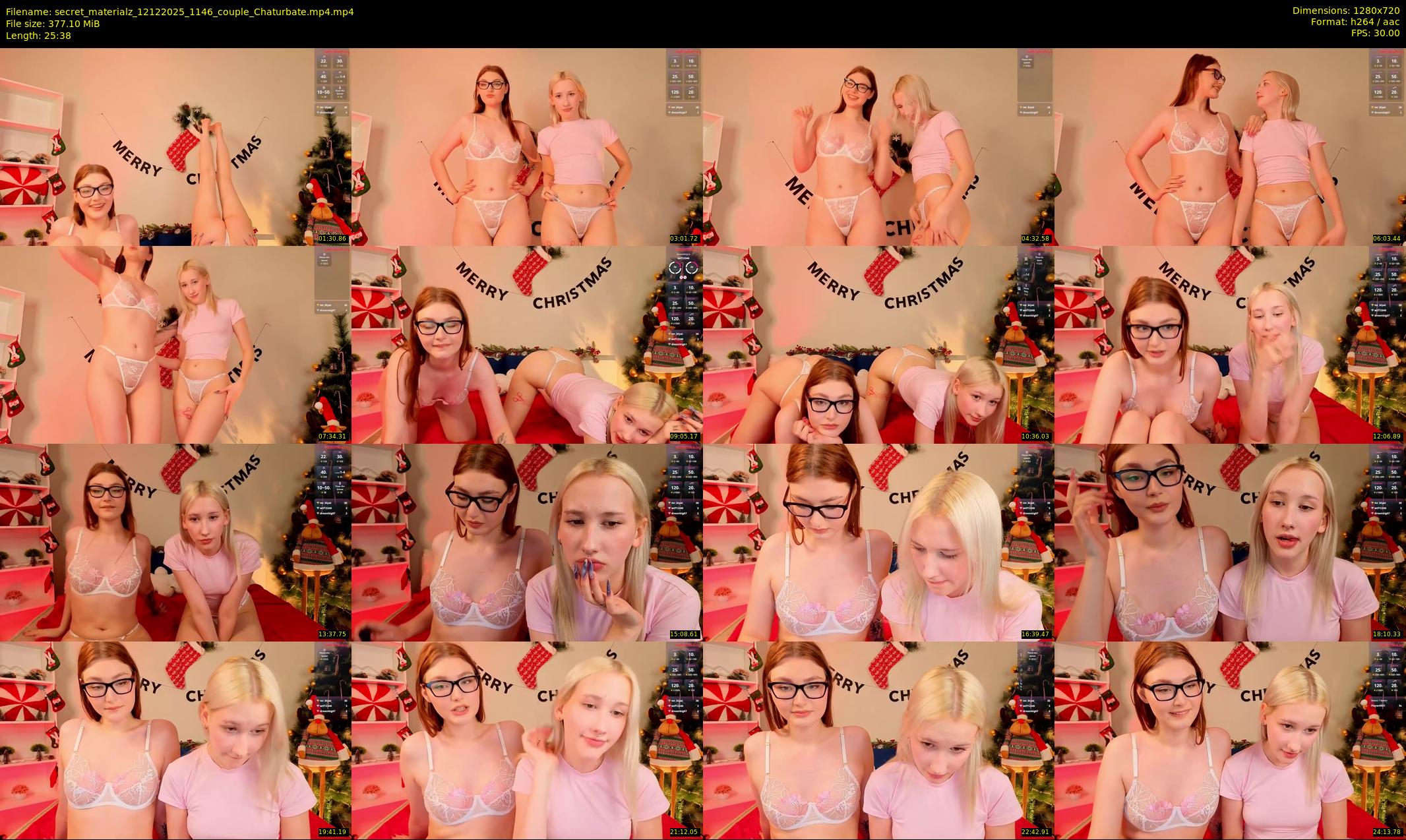secret_materialz — 26 minute Chaturbate couple cam show recording, 720p, Dec 12, 2025