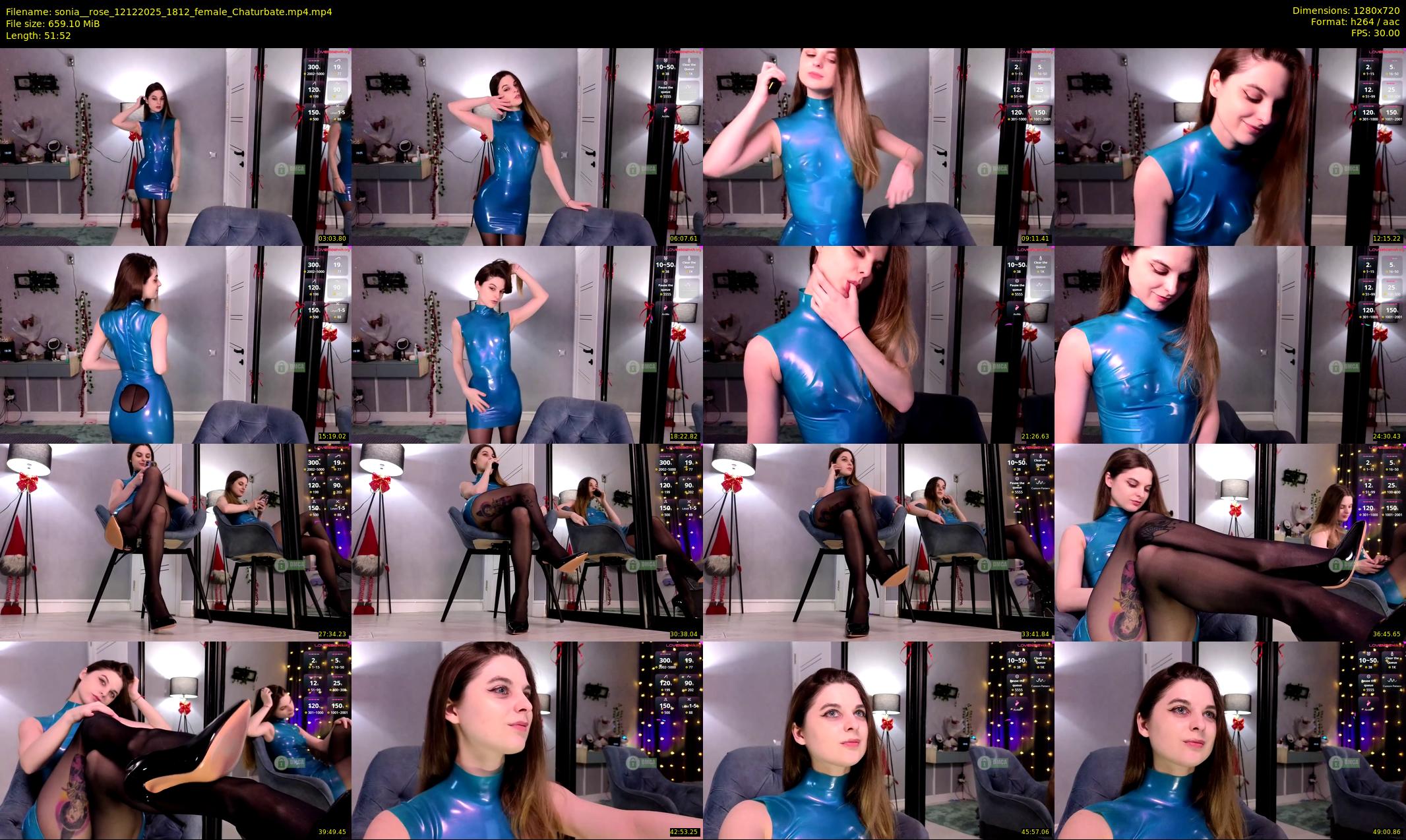 sonia__rose — 52 minute Chaturbate female cam show recording, 720p, Dec 12, 2025