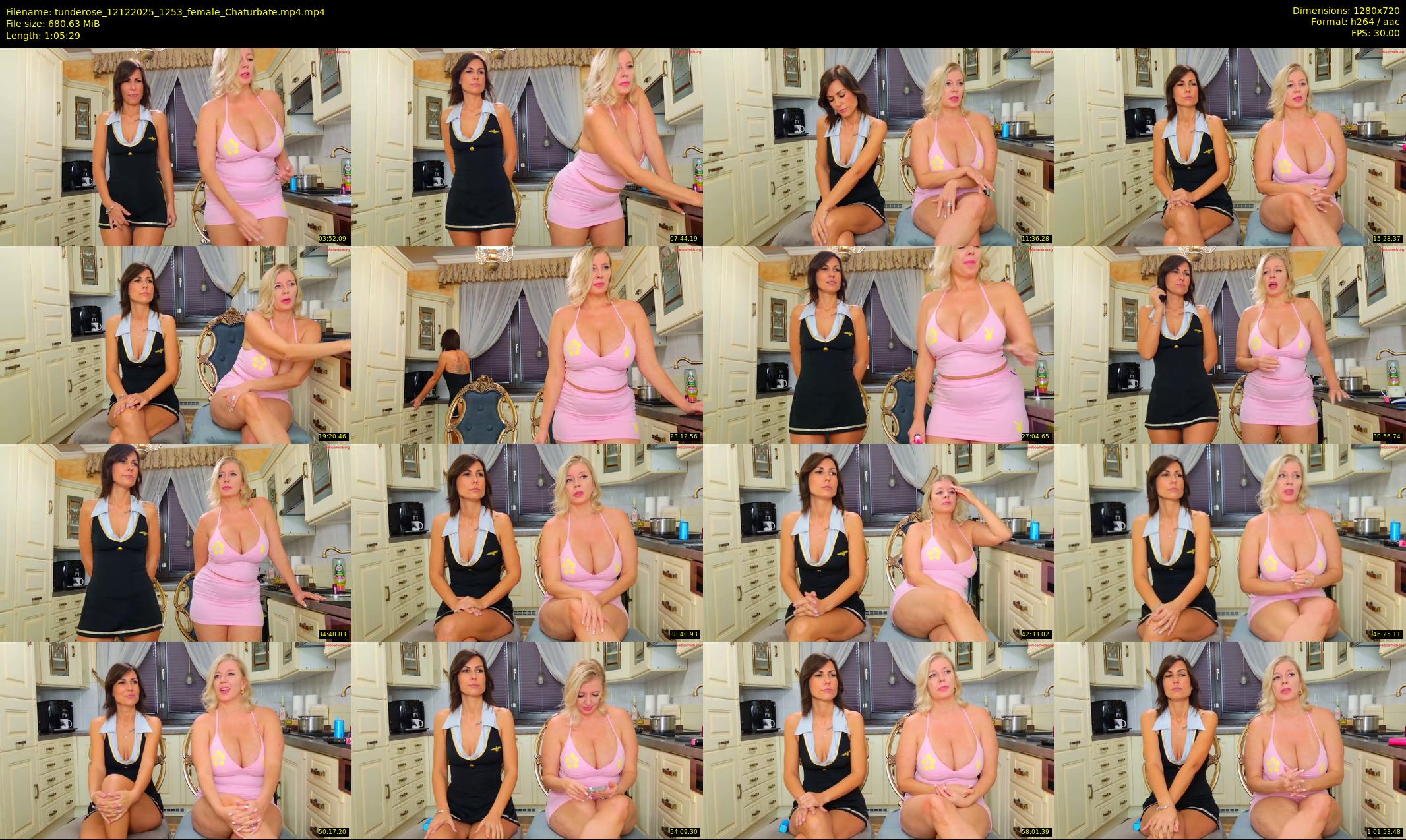 tunderose — 66 minute Chaturbate female cam show recording, 720p, Dec 12, 2025