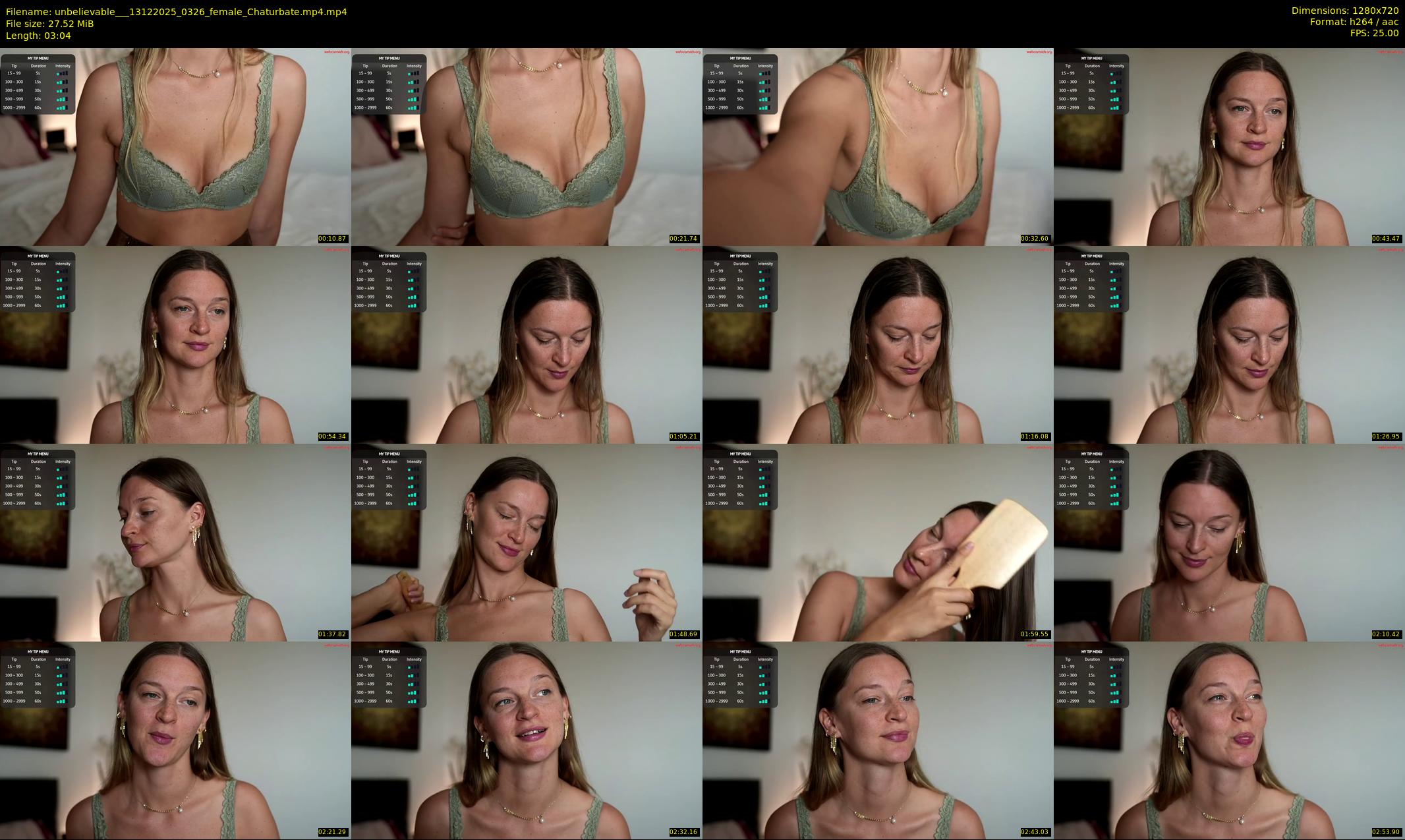 unbelievable__ — 4 minute Chaturbate female cam show recording, 720p, Dec 13, 2025