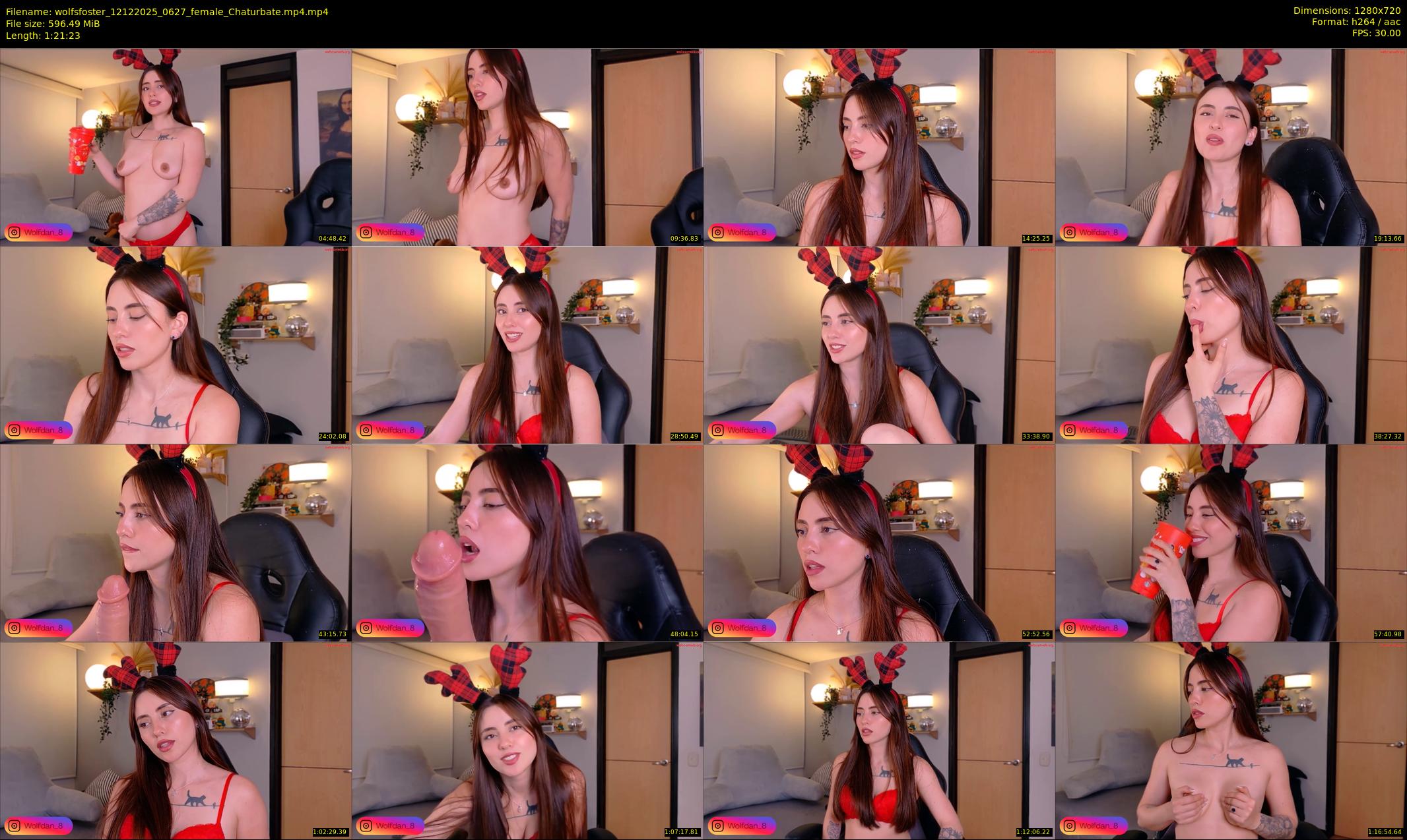 wolfsfoster — 82 minute Chaturbate couple cam show recording, 720p, Dec 12, 2025