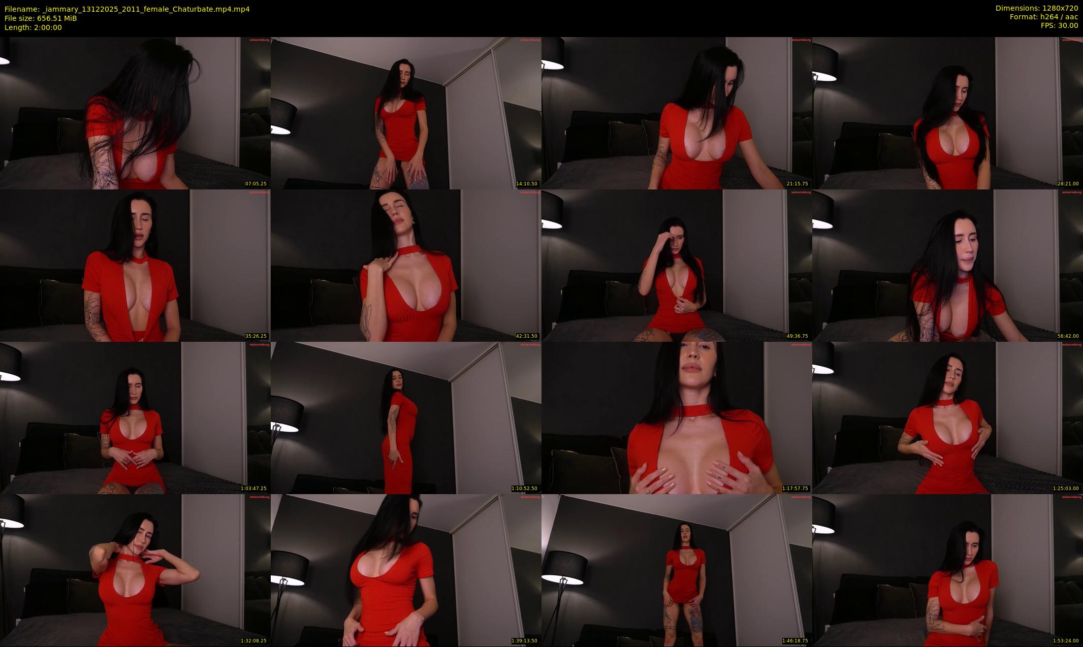 _iammary — 120 minute Chaturbate female cam show recording, 720p, Dec 13, 2025