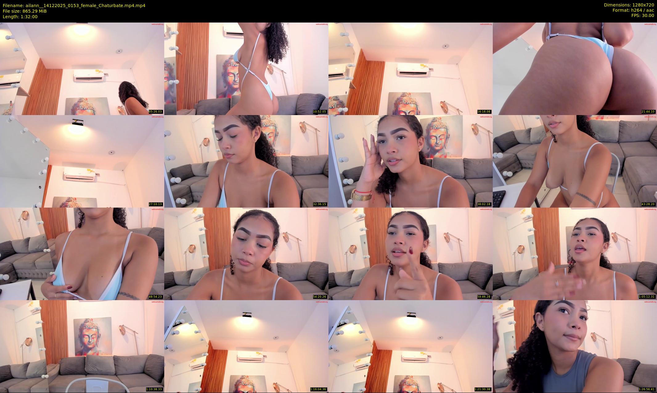 ailann_ — 92 minute Chaturbate female cam show recording, 720p, Dec 14, 2025