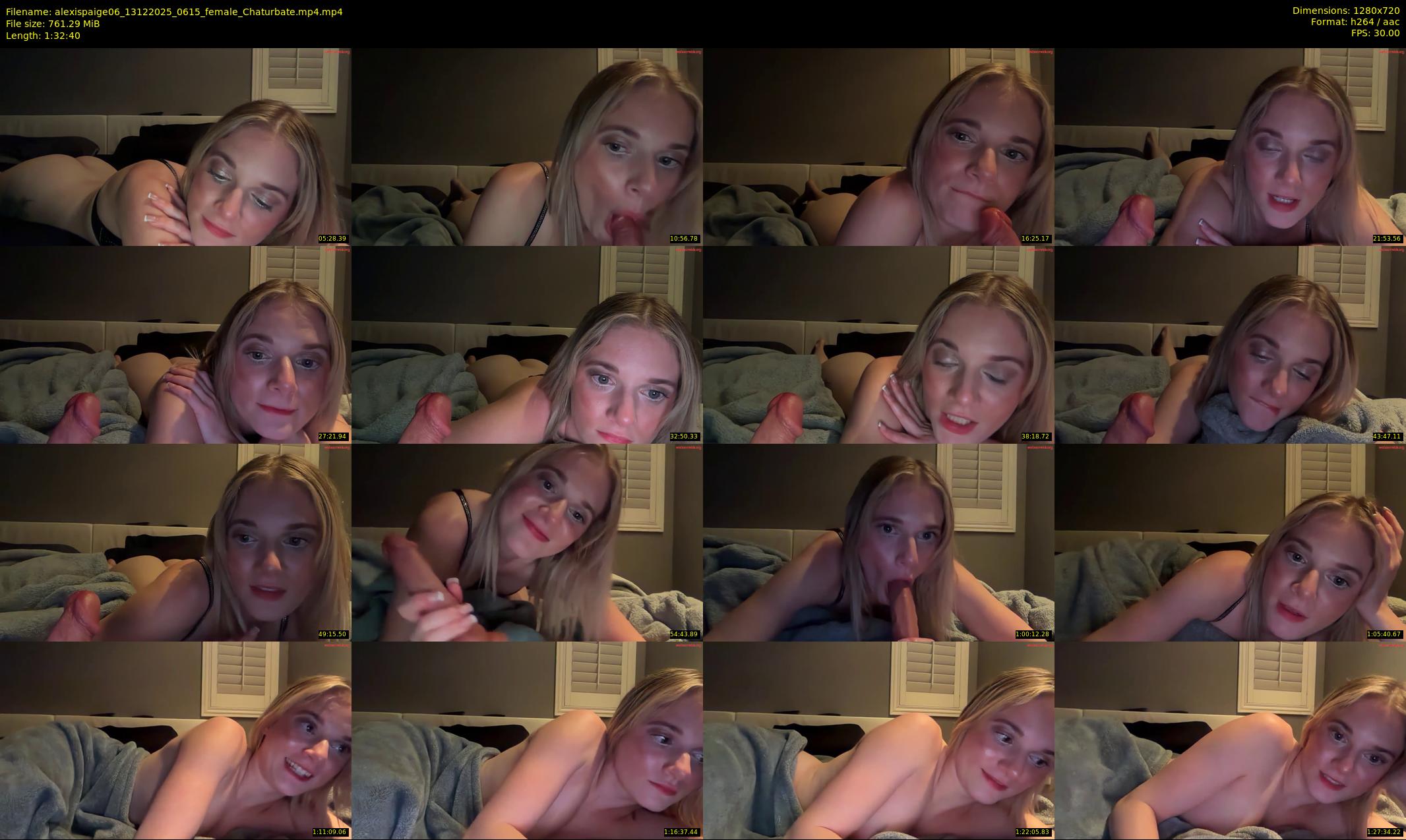 alexispaige06 — 93 minute Chaturbate female cam show recording, 720p, Dec 13, 2025