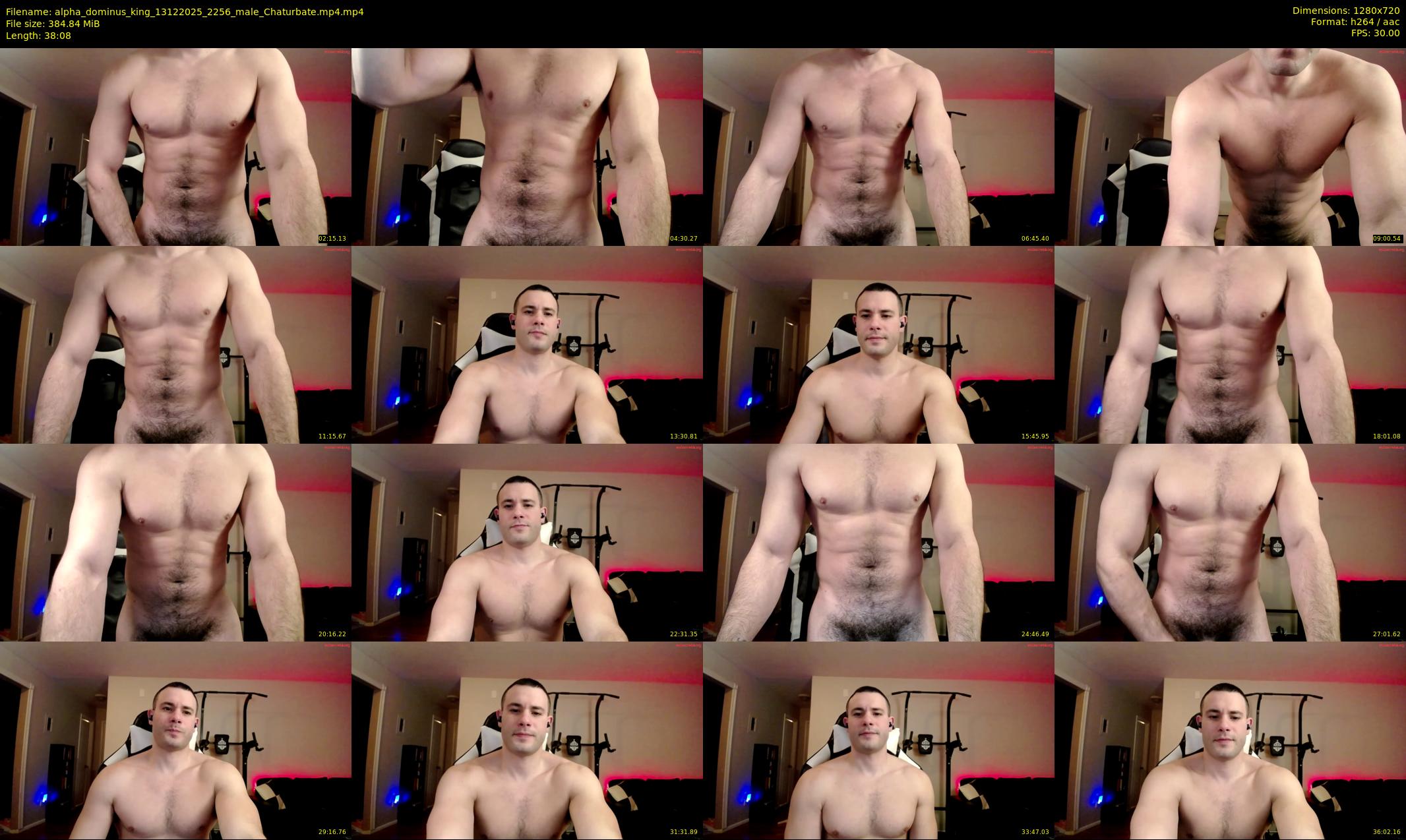 alpha_dominus_king — 39 minute Chaturbate male cam show recording, 720p, Dec 13, 2025