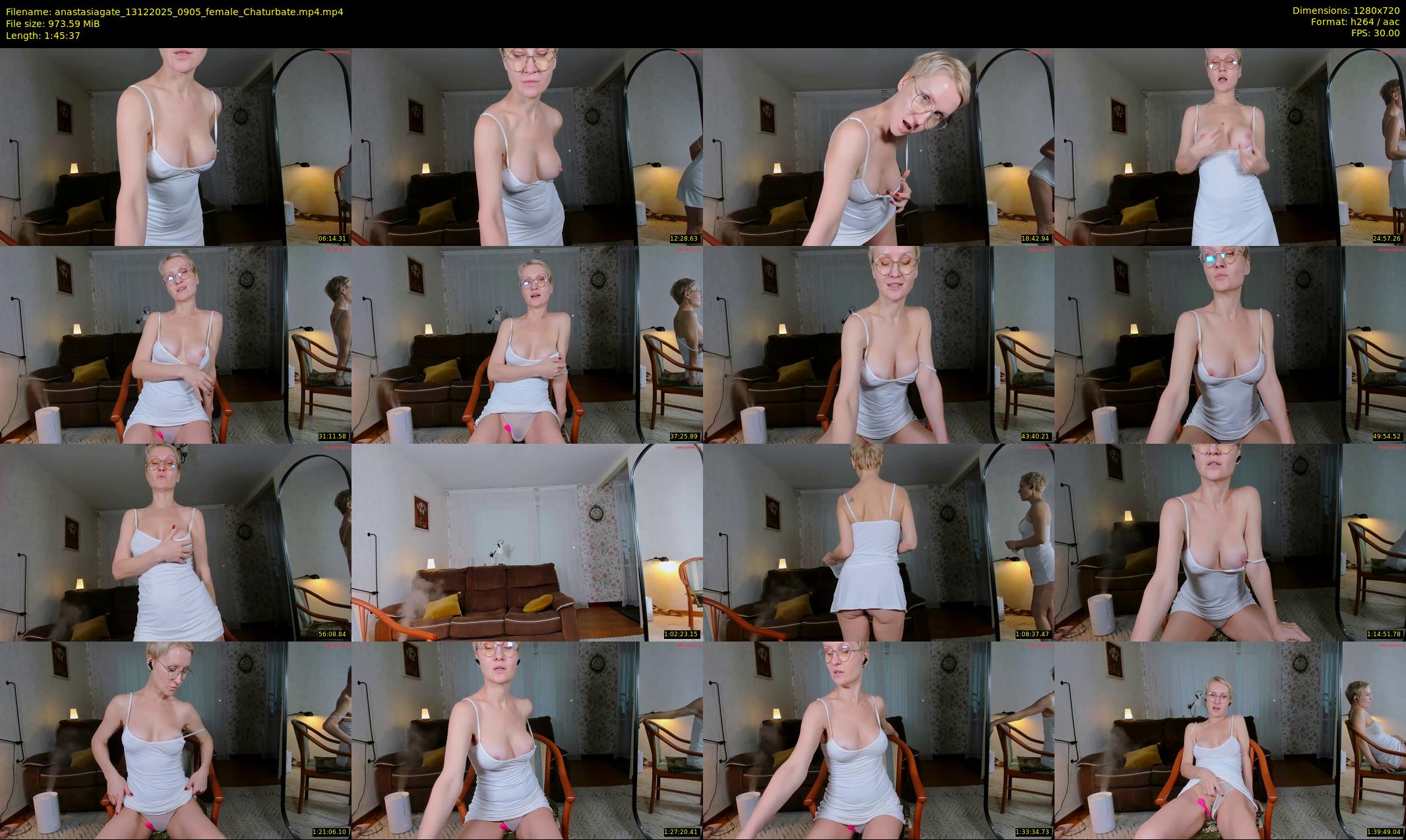 anastasiagate — 106 minute Chaturbate female cam show recording, 720p, Dec 13, 2025