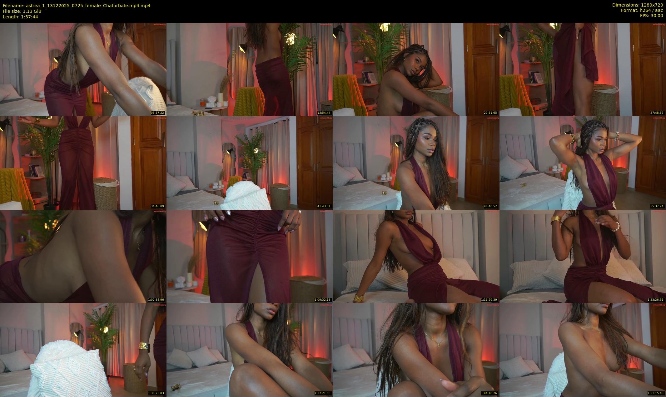 astrea_1 — 118 minute Chaturbate female cam show recording, 720p, Dec 13, 2025