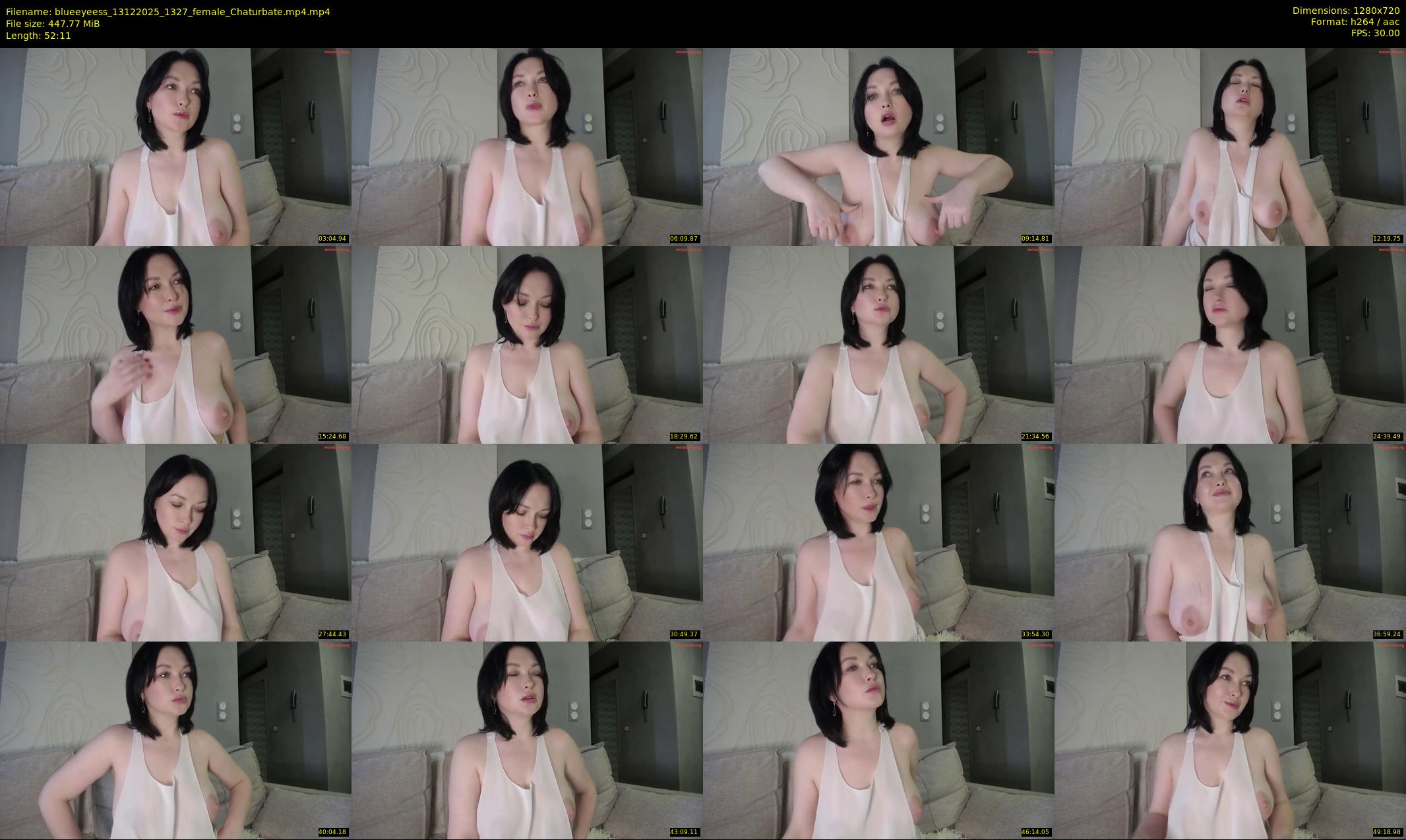 blueeyeess — 53 minute Chaturbate female cam show recording, 720p, Dec 13, 2025