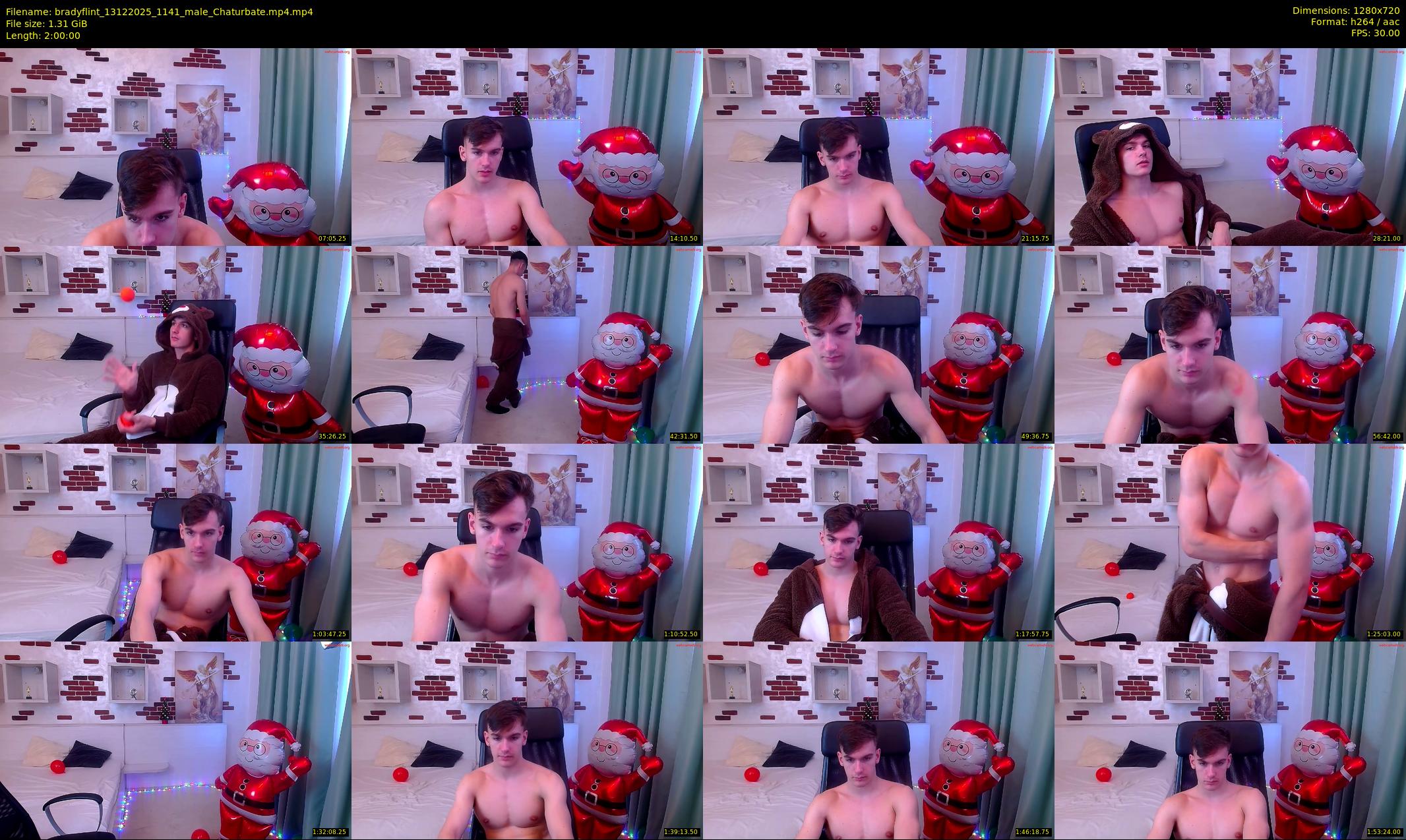 bradyflint — 120 minute Chaturbate male cam show recording, 720p, Dec 13, 2025