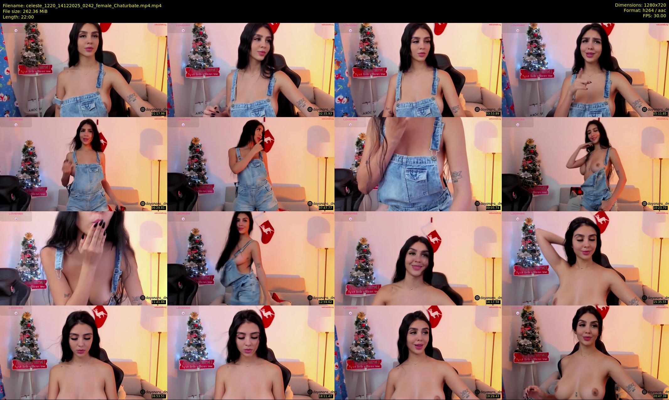 celeste_1220 — 22 minute Chaturbate female cam show recording, 720p, Dec 14, 2025