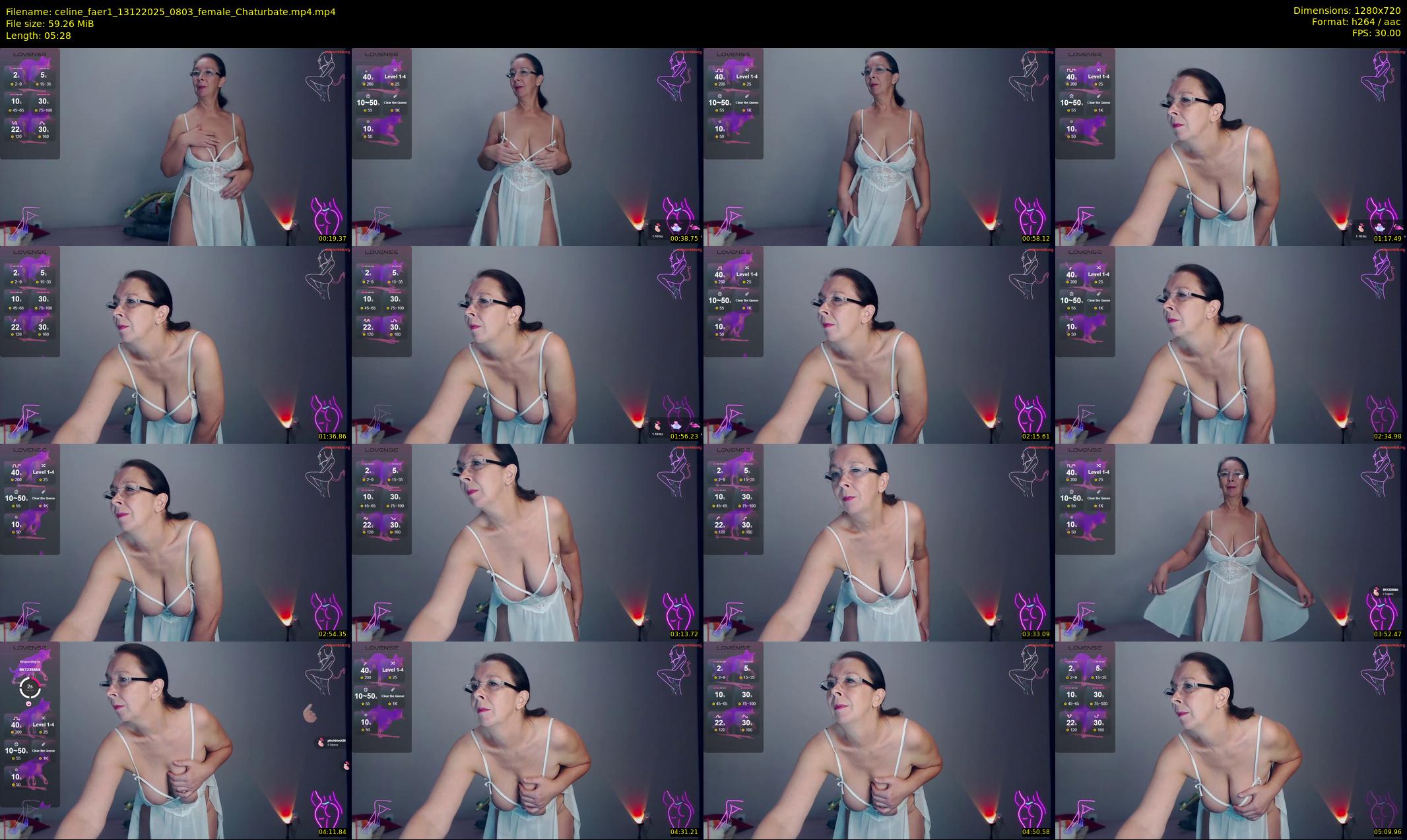 celine_faer1 — 6 minute Chaturbate female cam show recording, 720p, Dec 13, 2025