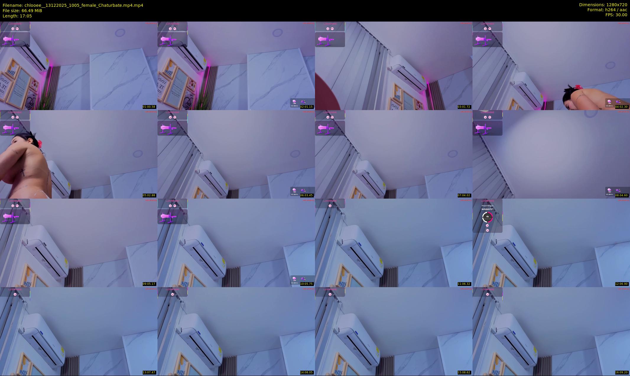 chlooee_ — 18 minute Chaturbate female cam show recording, 720p, Dec 13, 2025