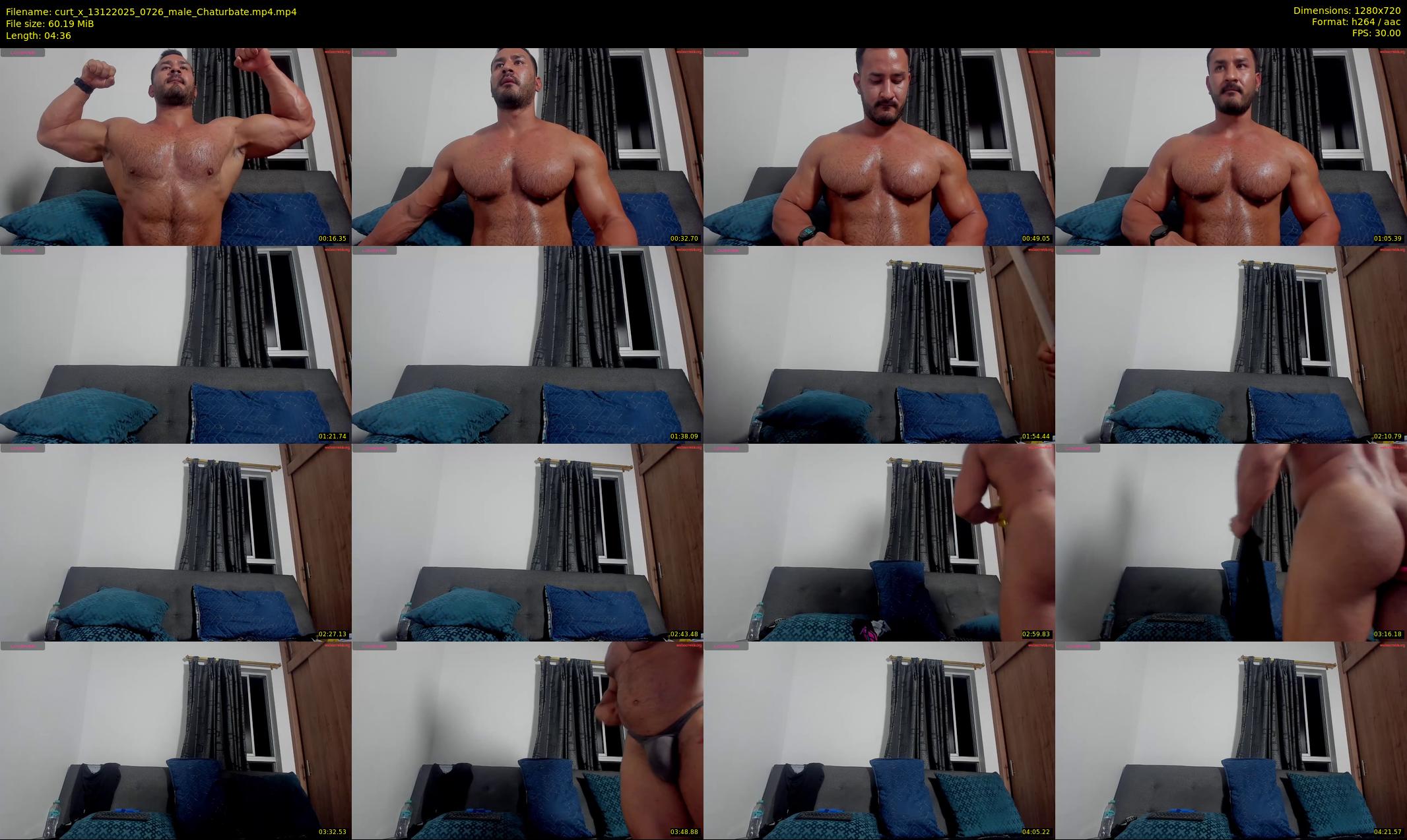 curt_x — 5 minute Chaturbate male cam show recording, 720p, Dec 13, 2025