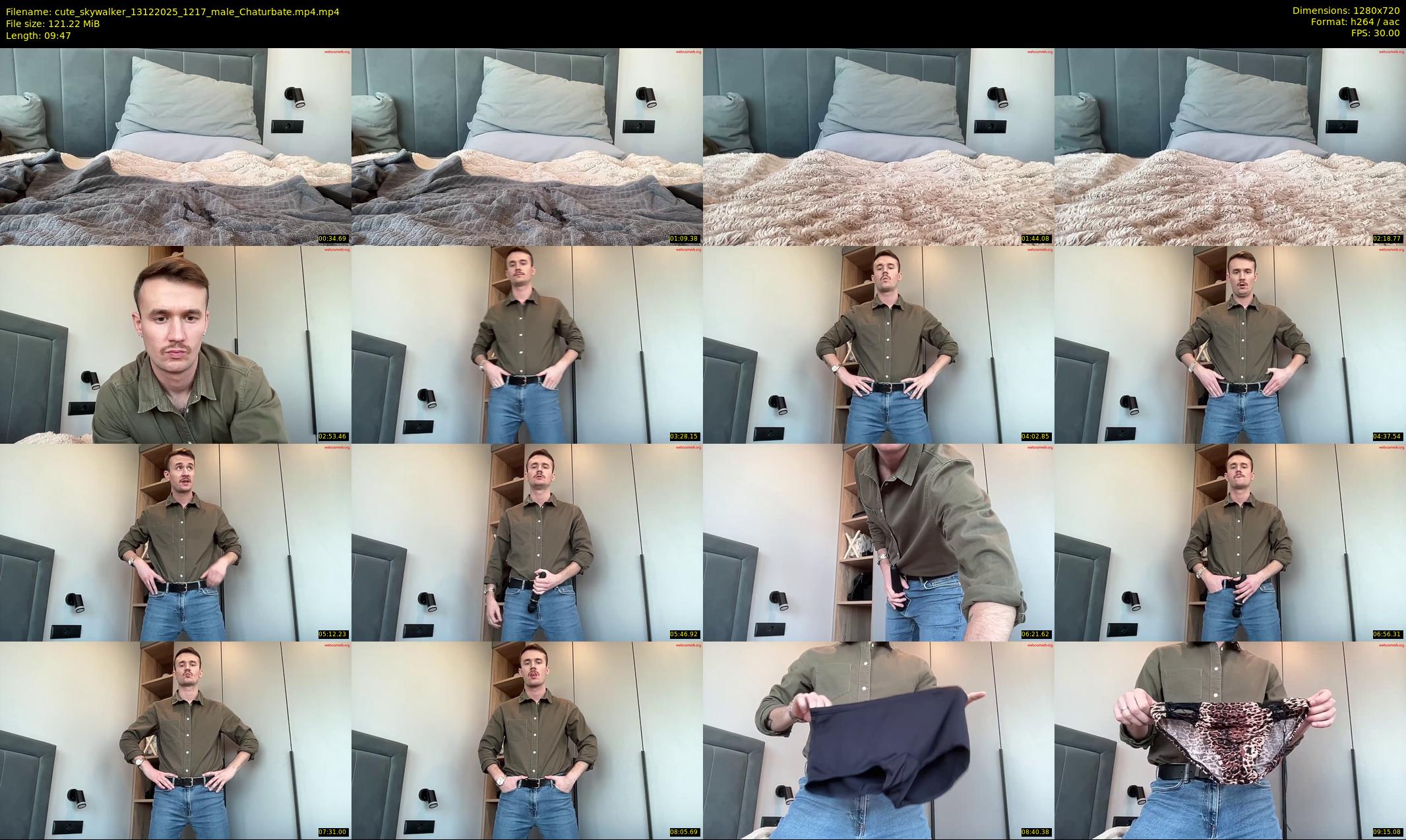 cute_skywalker — 10 minute Chaturbate male cam show recording, 720p, Dec 13, 2025