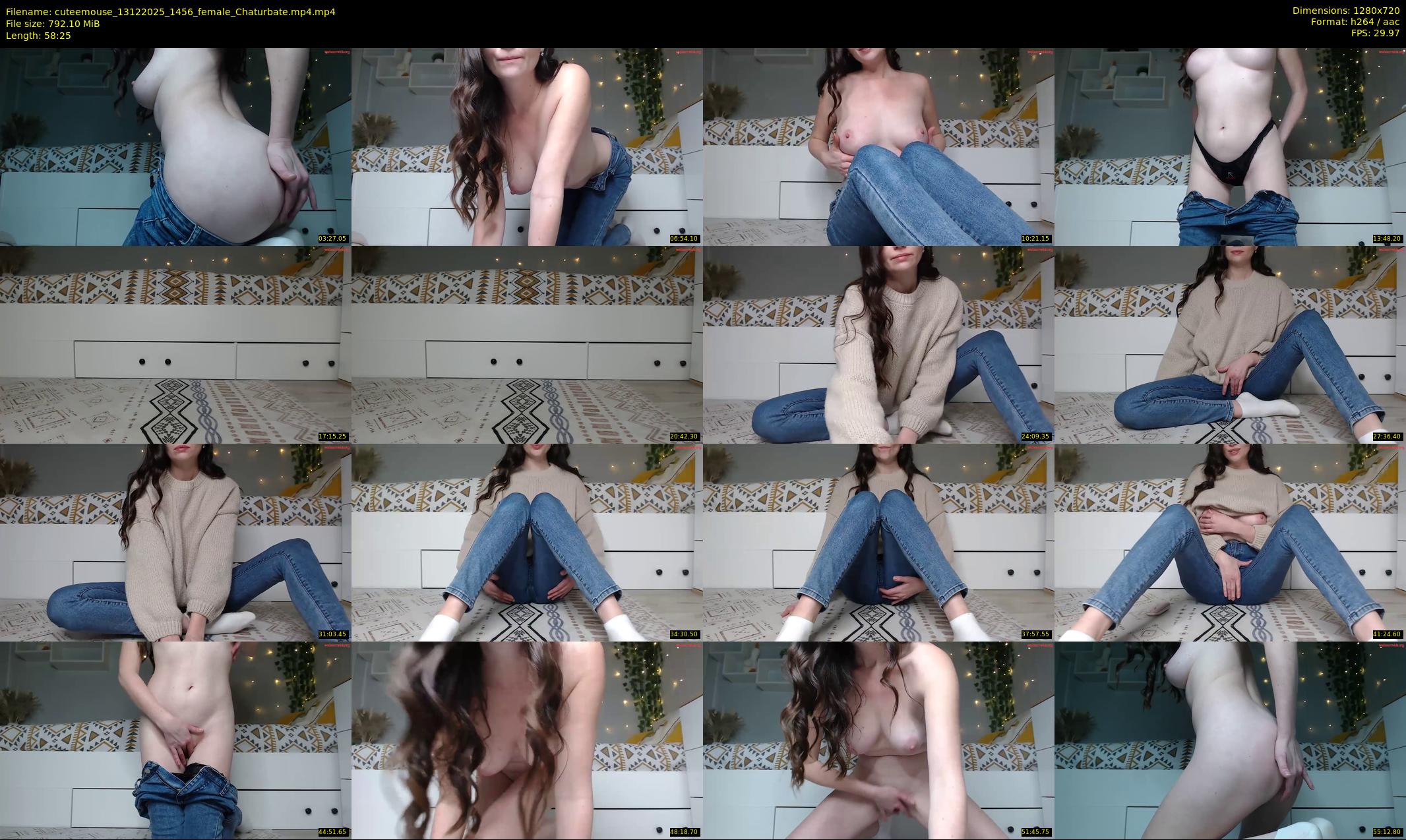 cuteemouse — 59 minute Chaturbate female cam show recording, 720p, Dec 13, 2025