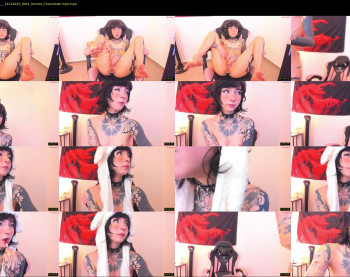 cyberia____________________ — 43 minute Chaturbate female cam show recording, 720p, Dec 14, 2025