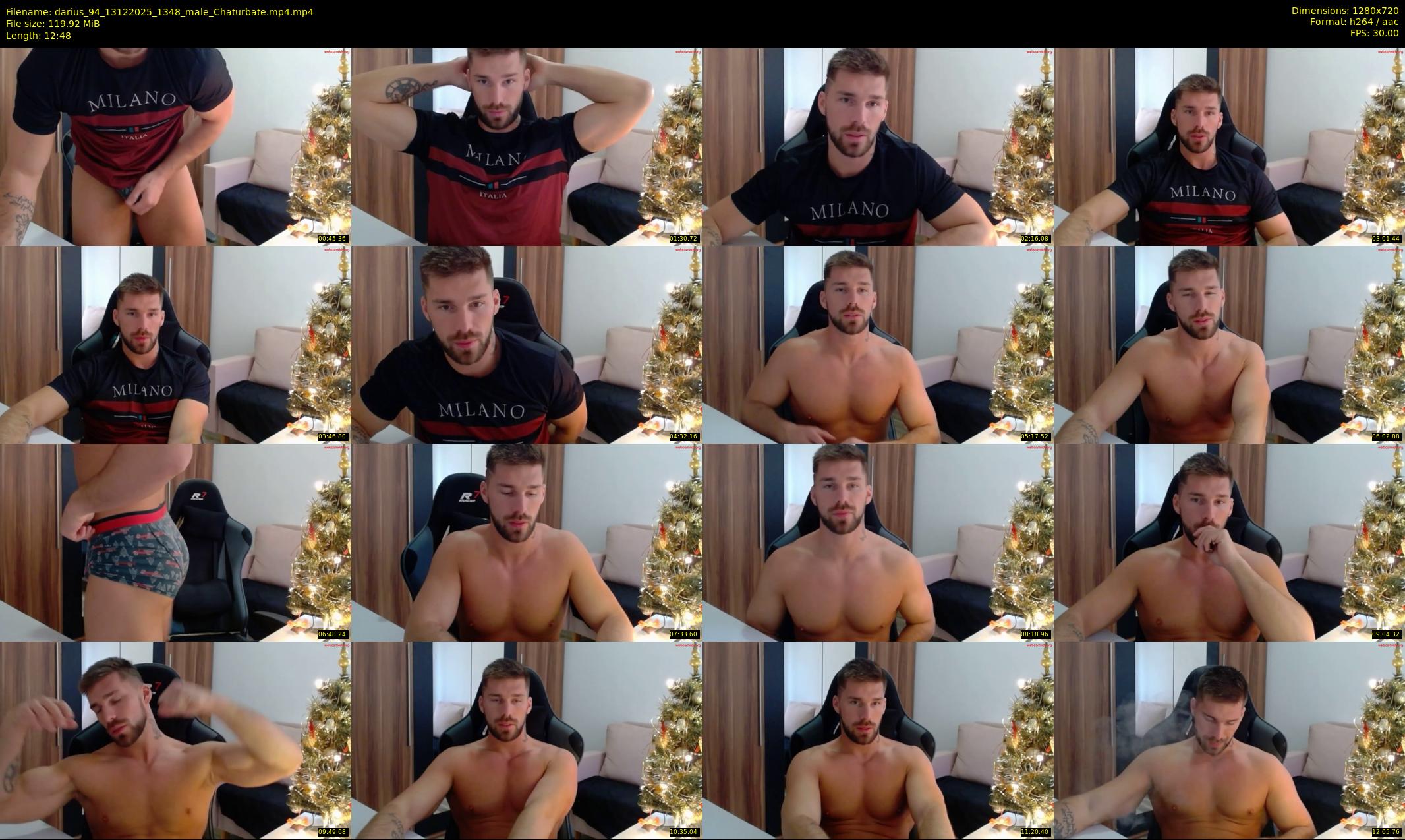 darius_94 — 13 minute Chaturbate male cam show recording, 720p, Dec 13, 2025