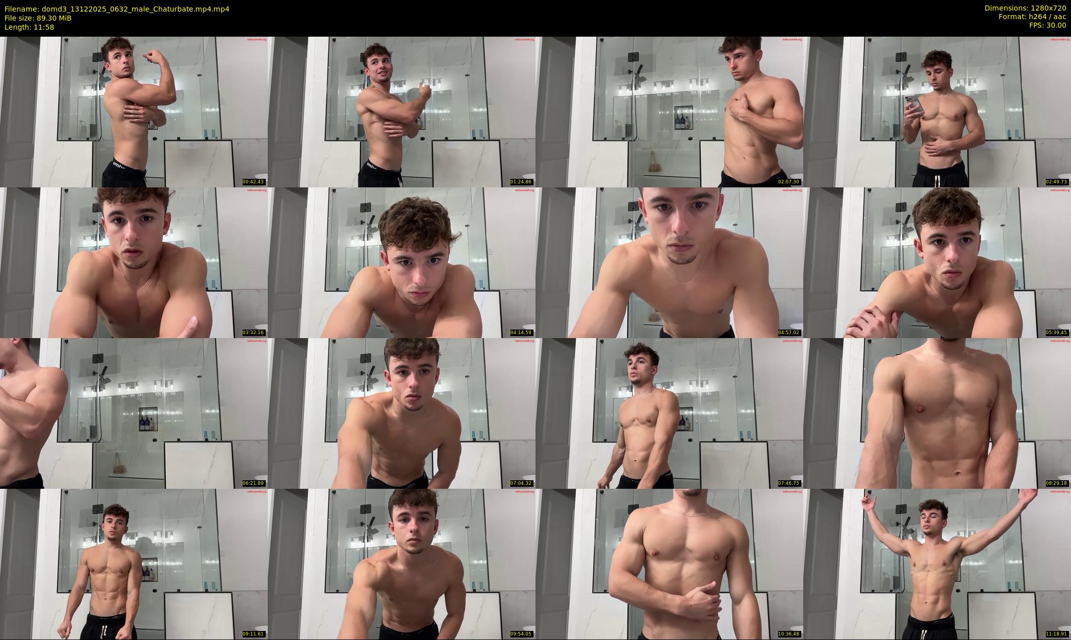 domd3 — 12 minute Chaturbate male cam show recording, 720p, Dec 13, 2025