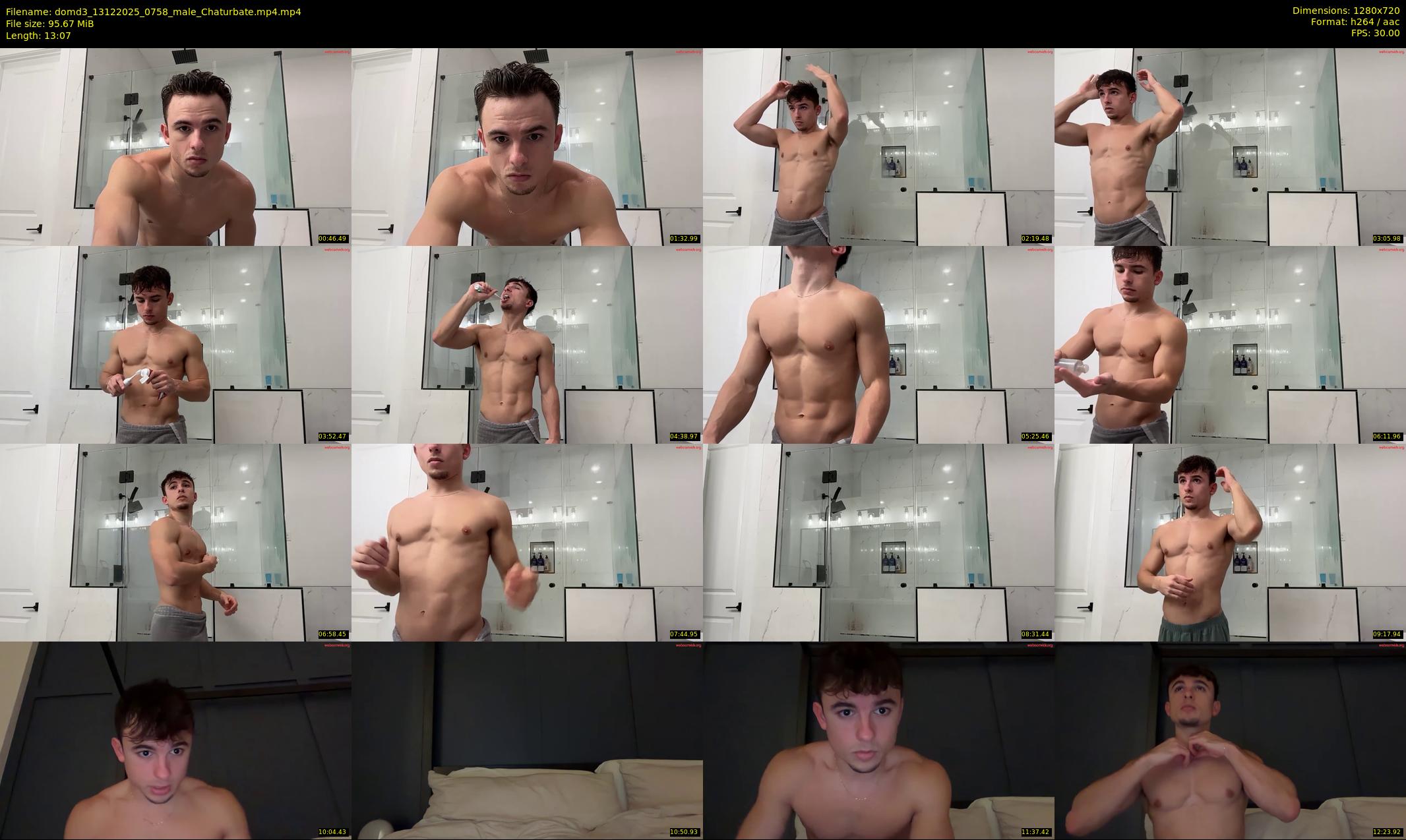 domd3 — 14 minute Chaturbate male cam show recording, 720p, Dec 13, 2025