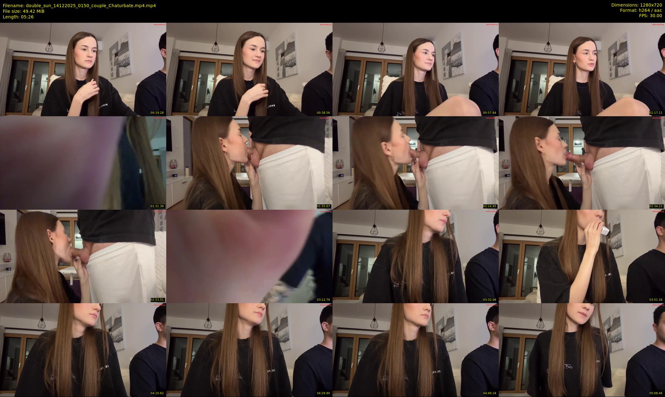 double_sun — 6 minute Chaturbate couple cam show recording, 720p, Dec 14, 2025