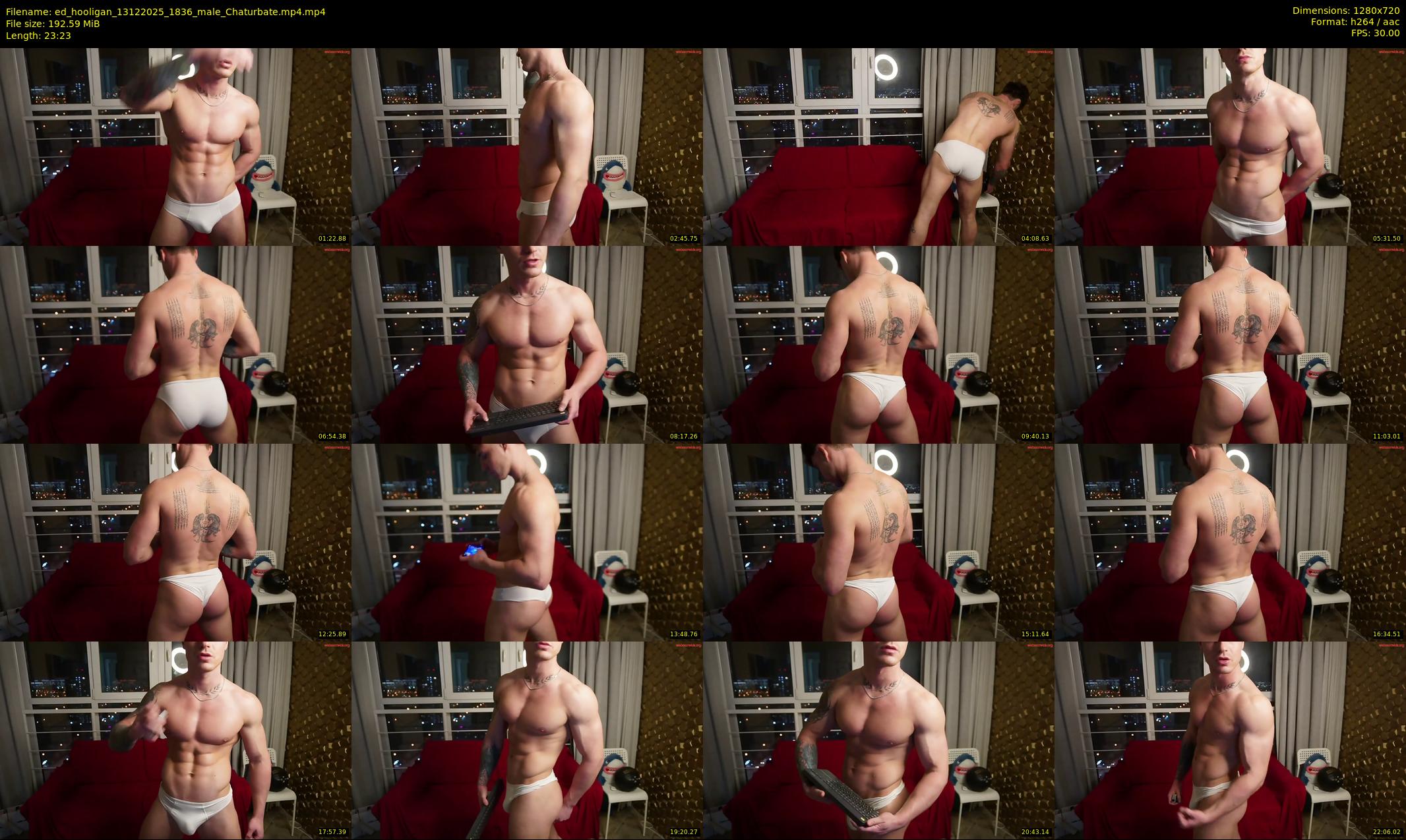 ed_hooligan — 24 minute Chaturbate male cam show recording, 720p, Dec 13, 2025