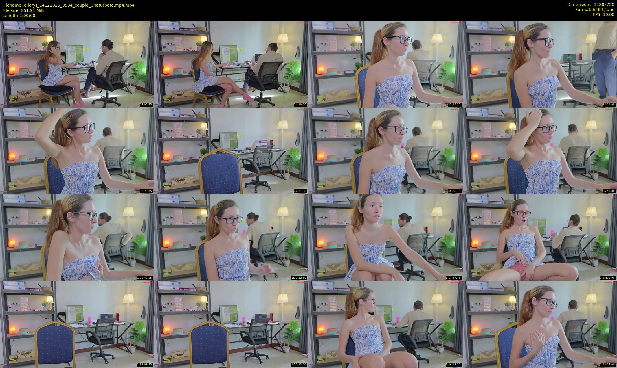 ellcrys — 120 minute Chaturbate couple cam show recording, 720p, Dec 14, 2025