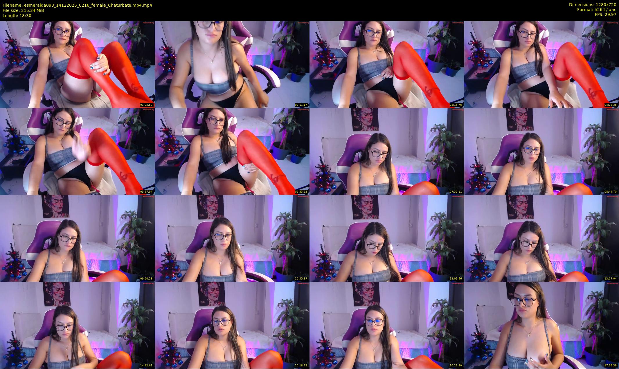 esmeralda098 — 19 minute Chaturbate female cam show recording, 720p, Dec 14, 2025